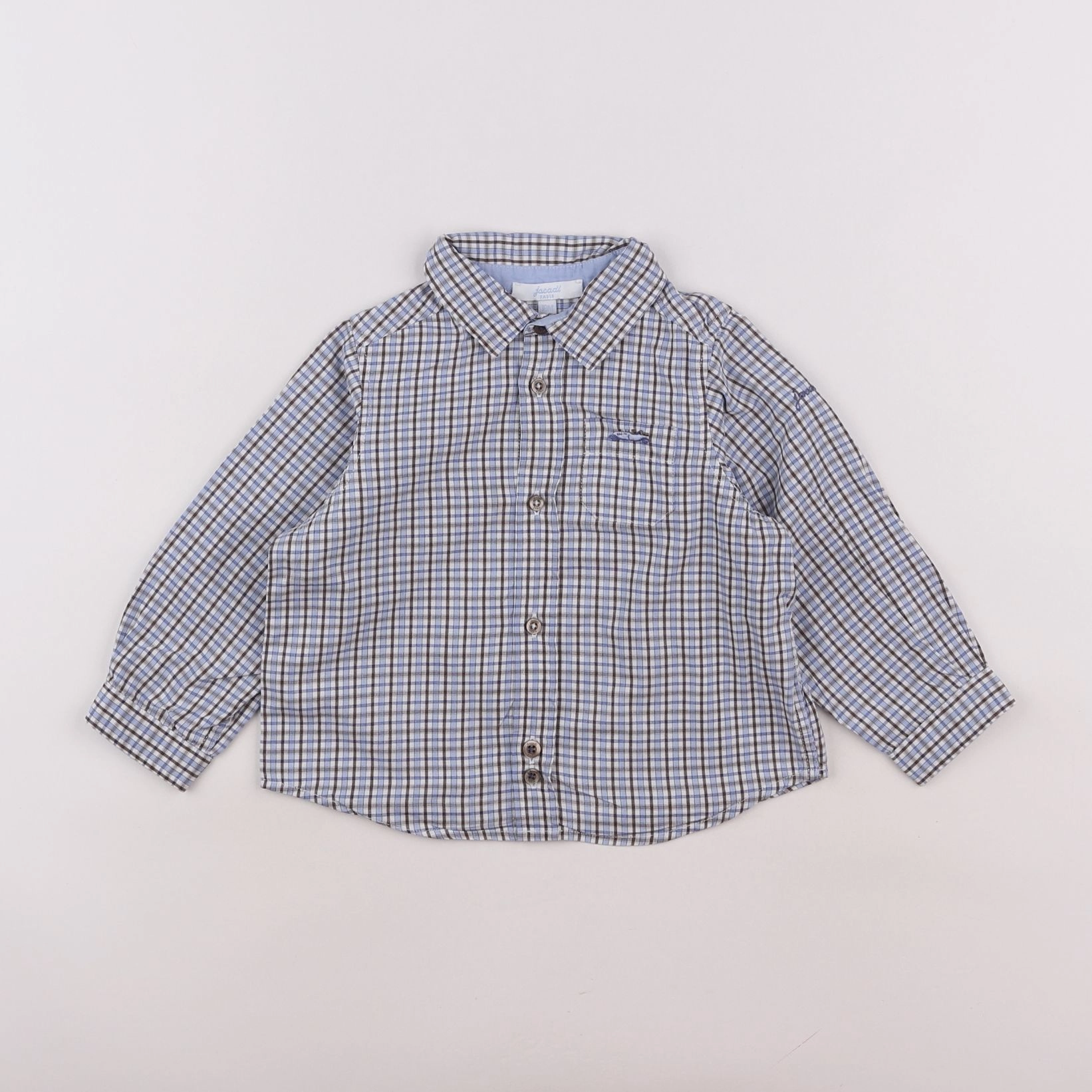 Jacadi - chemise bleu - 18 mois