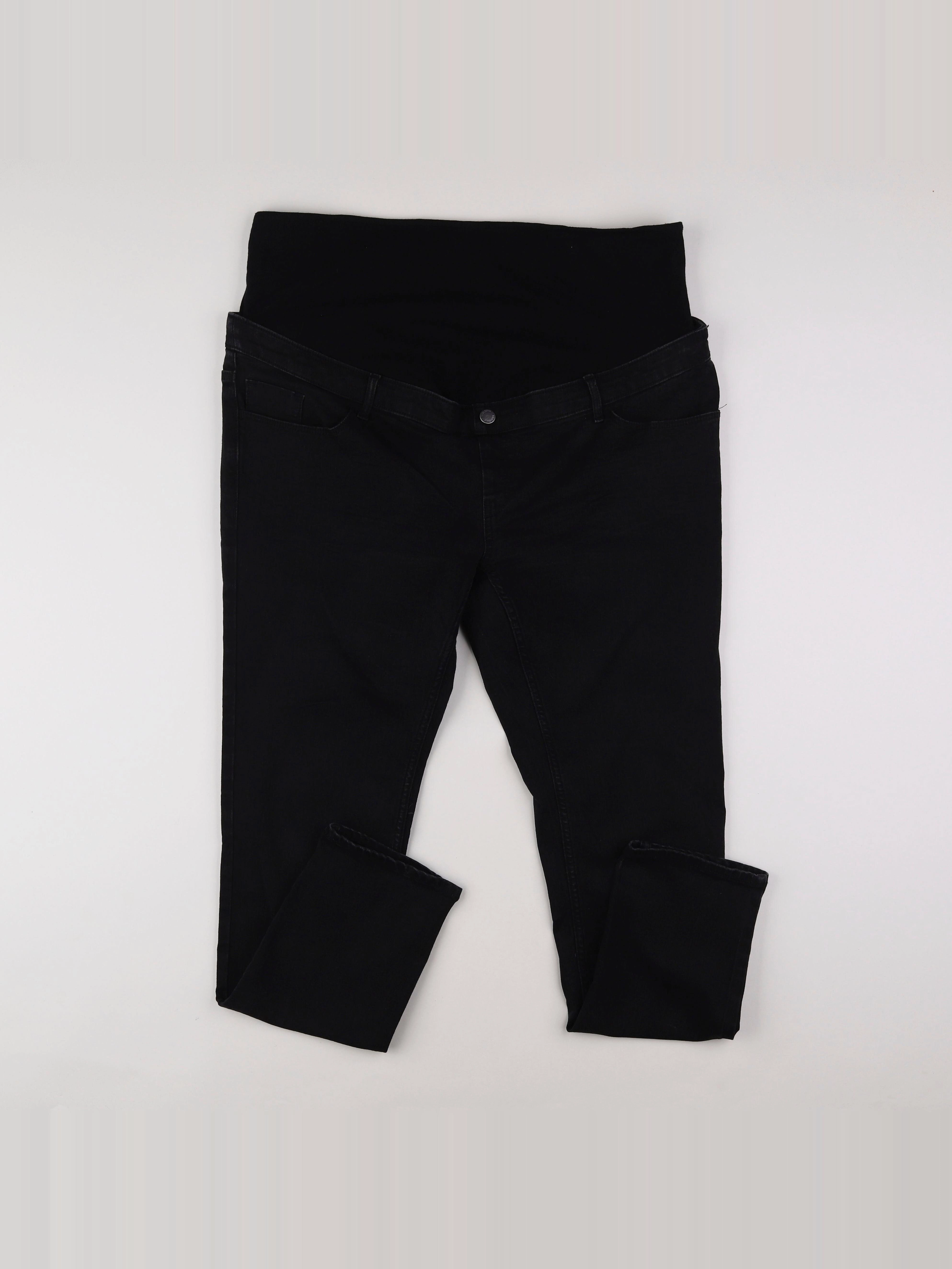 Kiabi - jean grossesse noir - 46