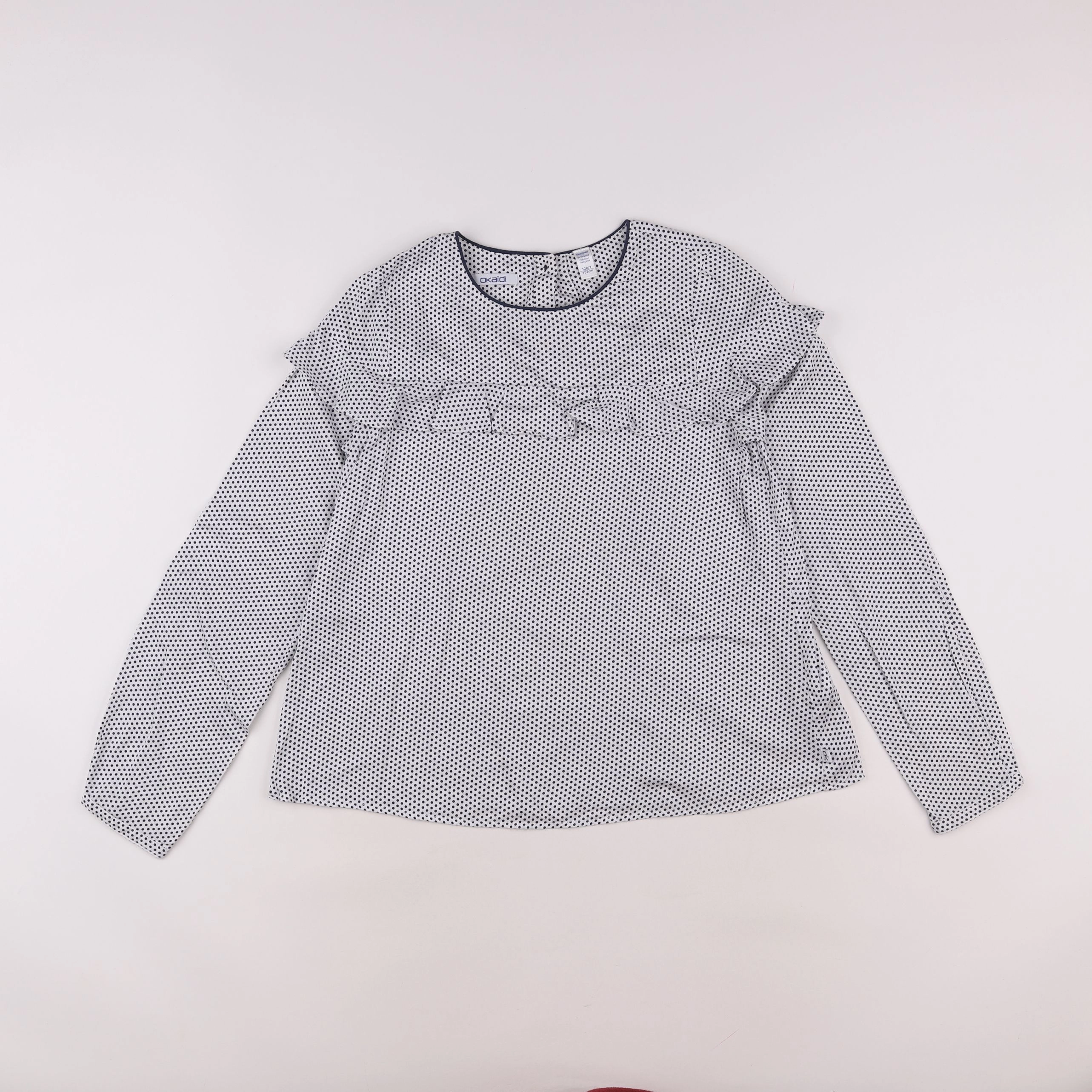 Okaidi - blouse bleu - 12 ans