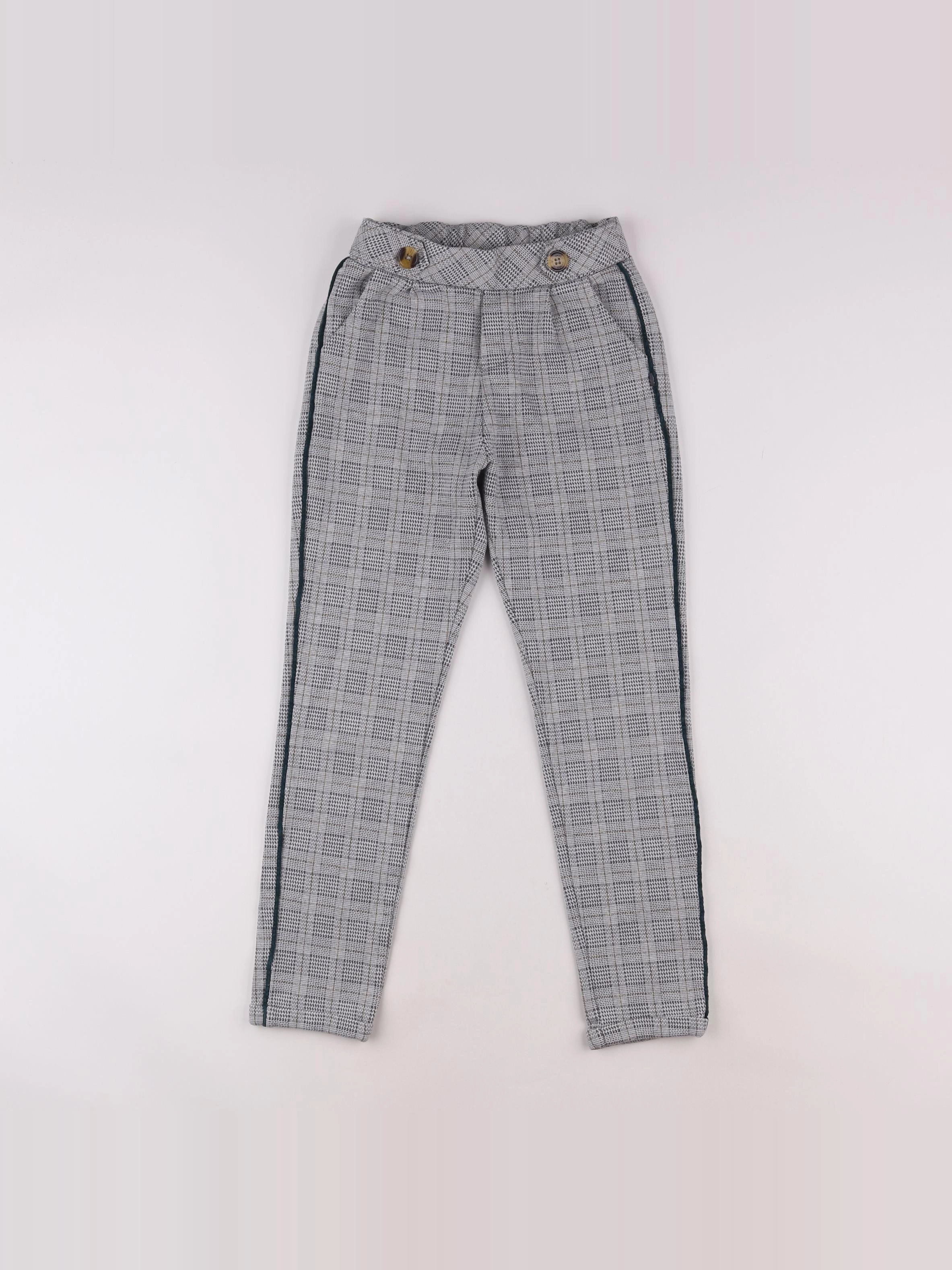 Okaidi - pantalon gris - 9 ans