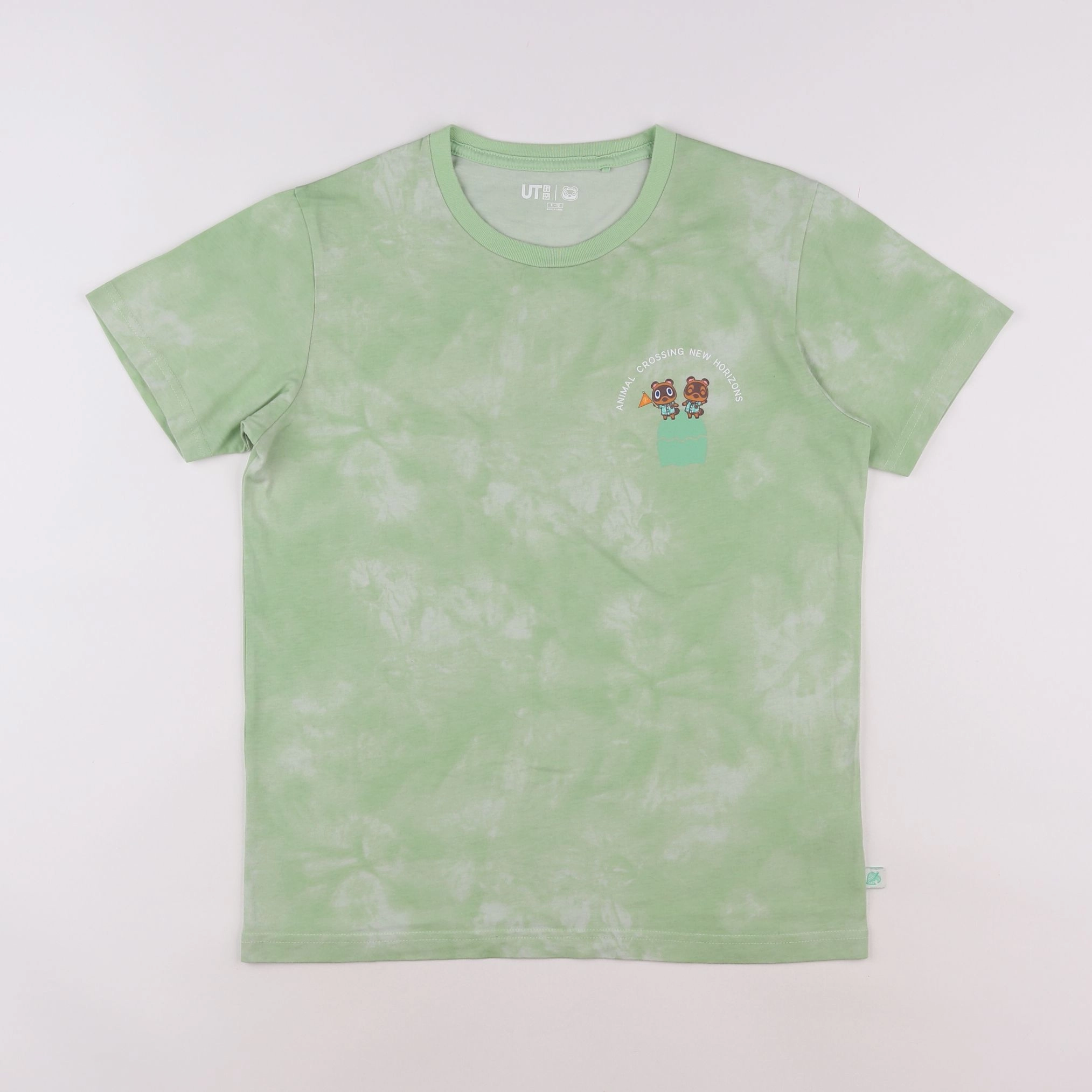 Uniqlo - tee-shirt vert - 11/12 ans