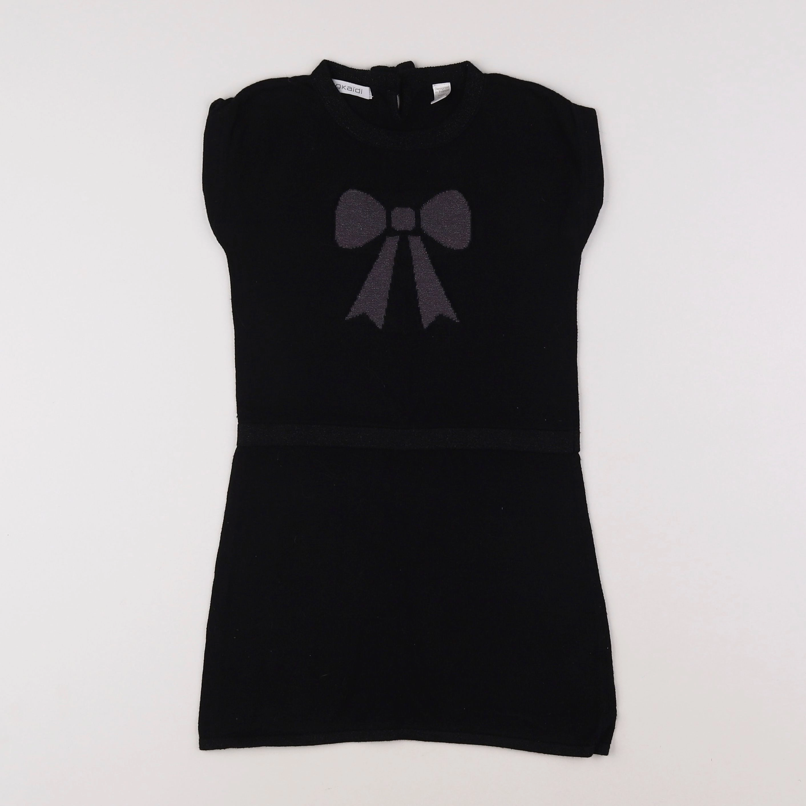 Okaidi - robe noir - 6 ans