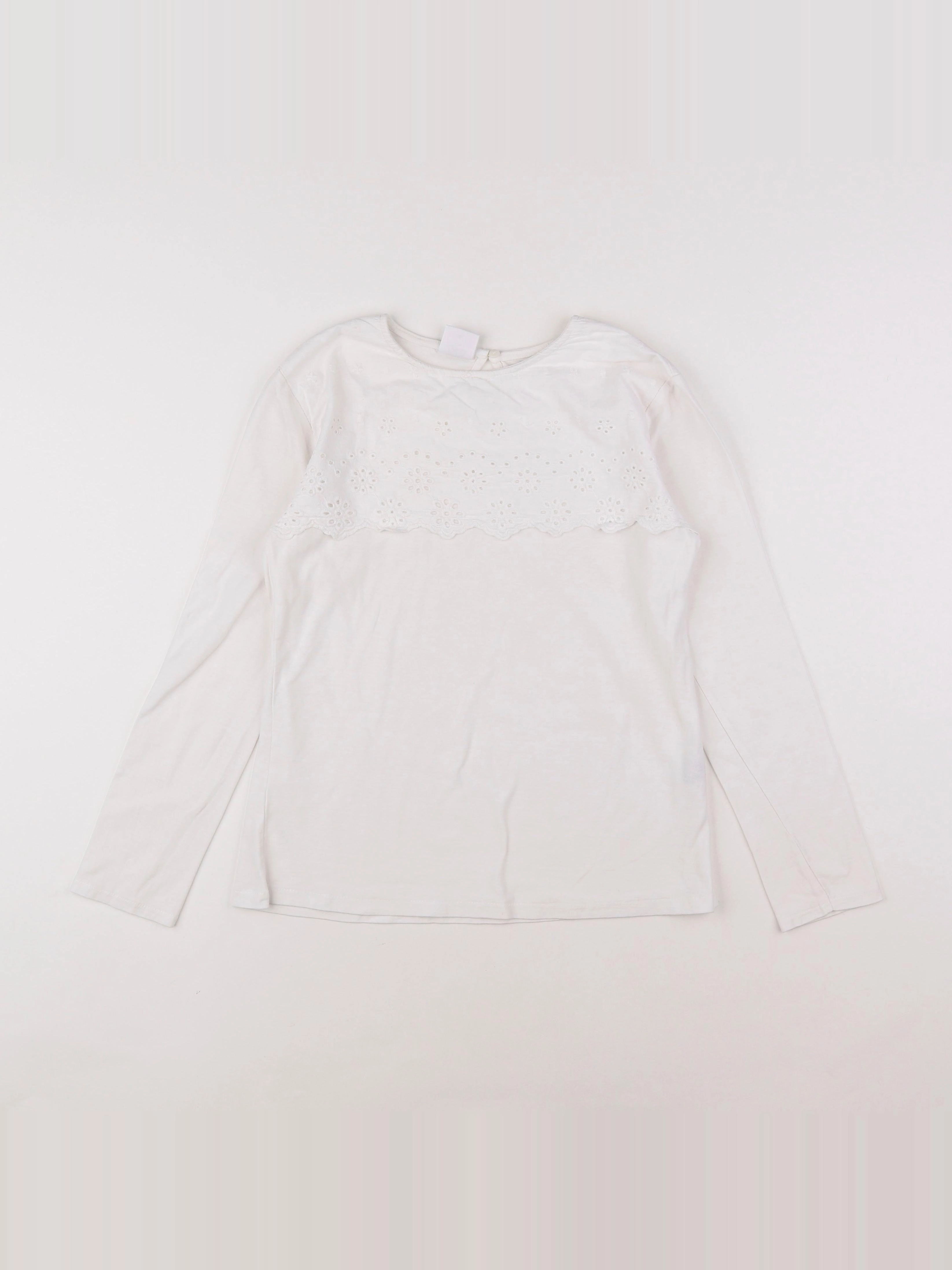 Zara - tee-shirt blanc - 11/12 ans