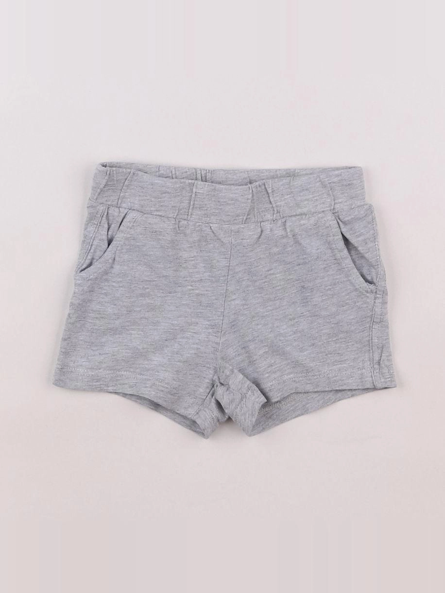 H&M - short gris - 3 mois