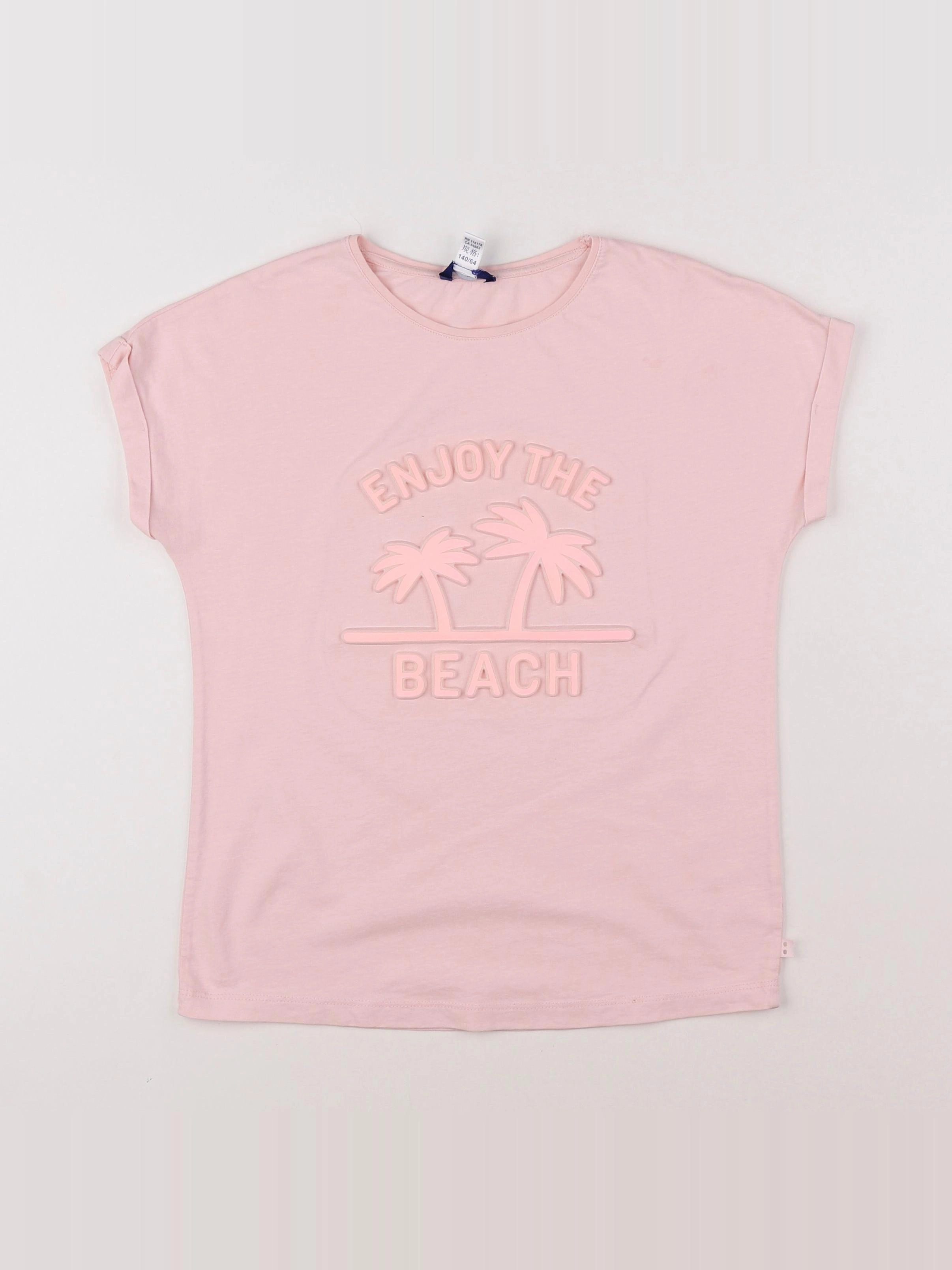 Okaidi - tee-shirt rose - 10 ans