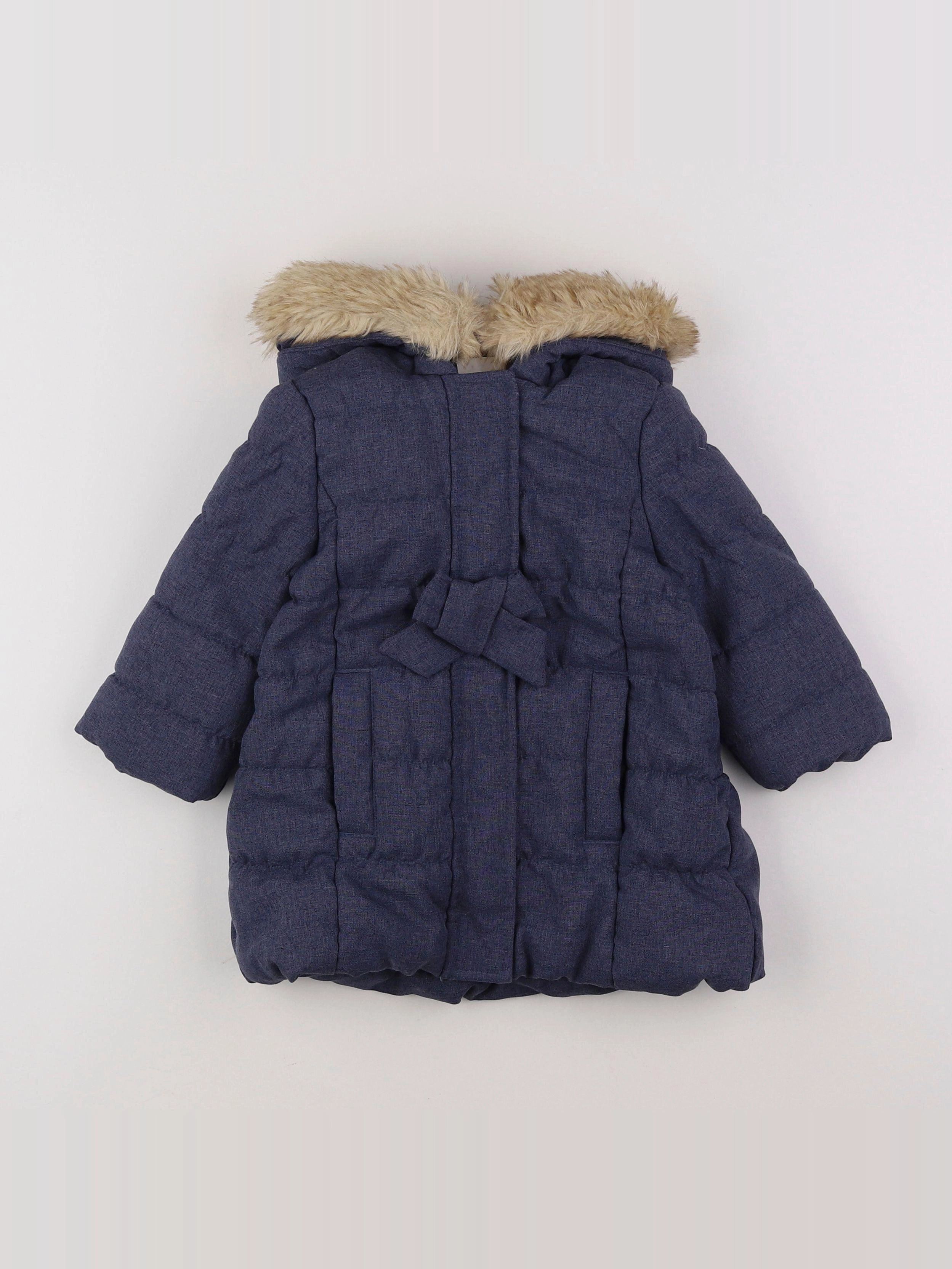 Natalys - doudoune bleu - 18 mois