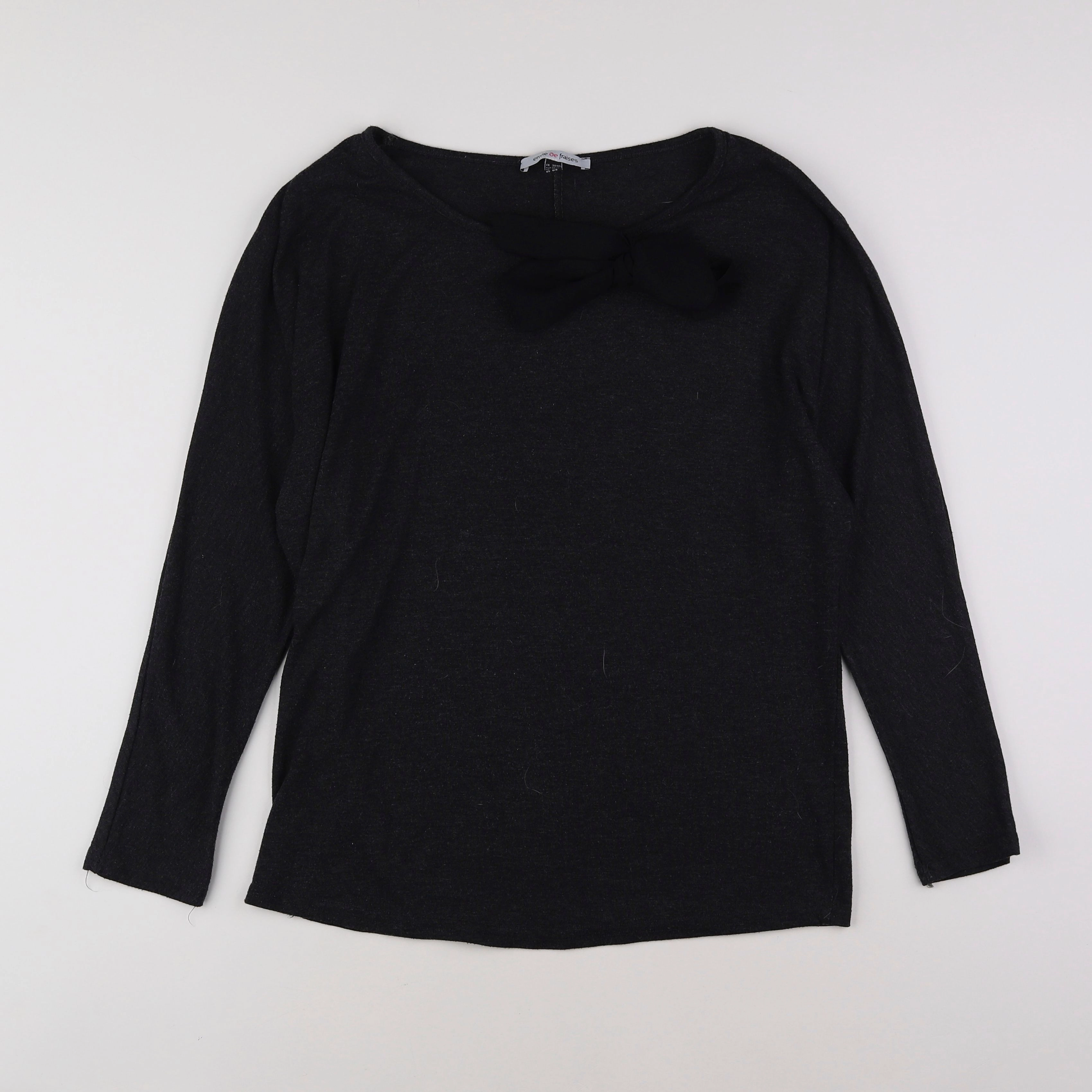 Envie de fraise - tee-shirt grossesse gris - 38 à 40