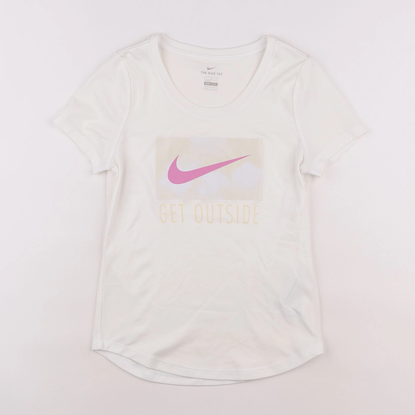 Nike - tee-shirt blanc - 10/11 ans