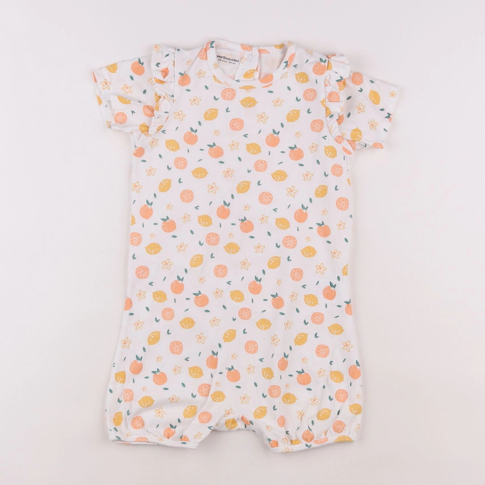 Vertbaudet - pyjama coton multicolore - 3 ans