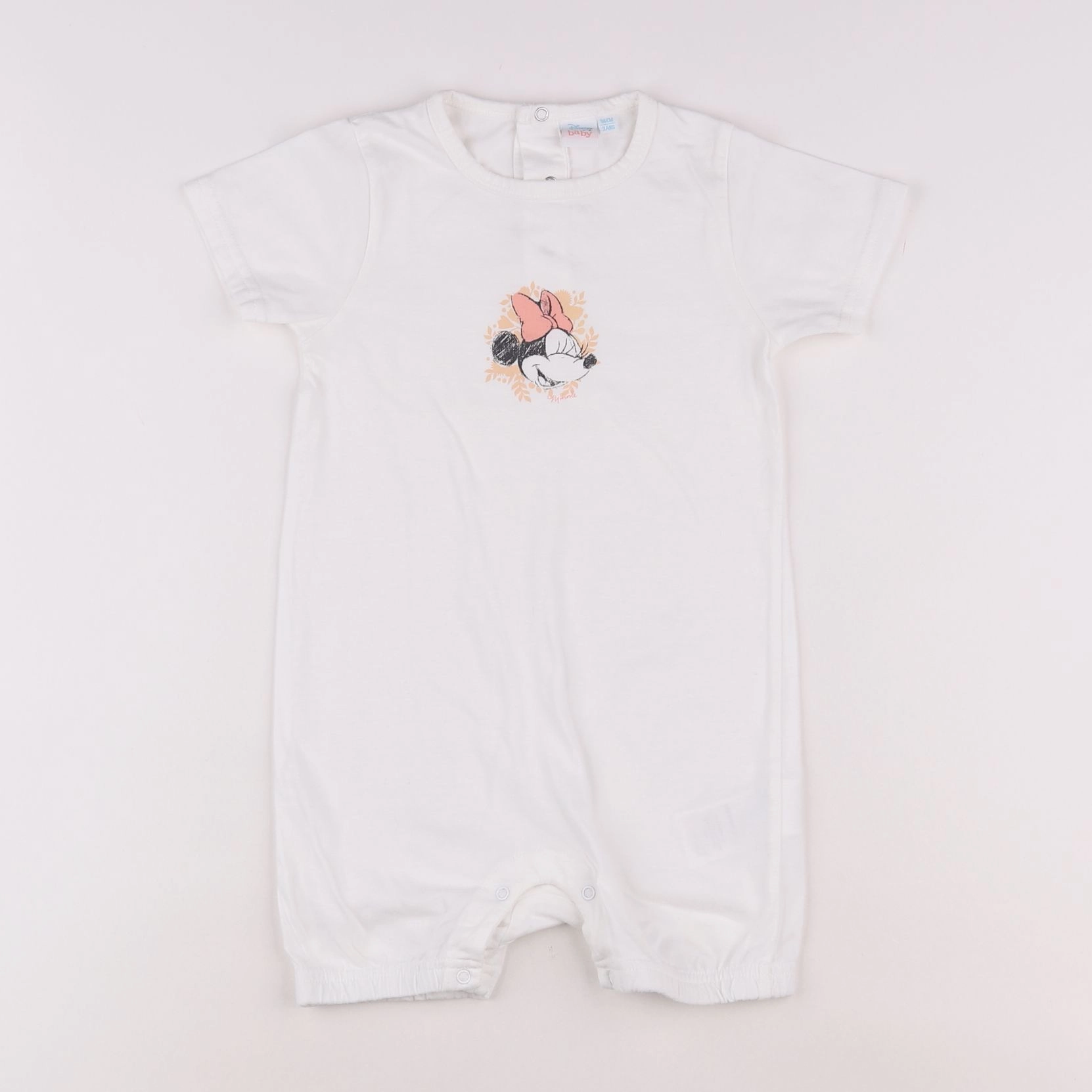 Vertbaudet - pyjama coton blanc - 3 ans