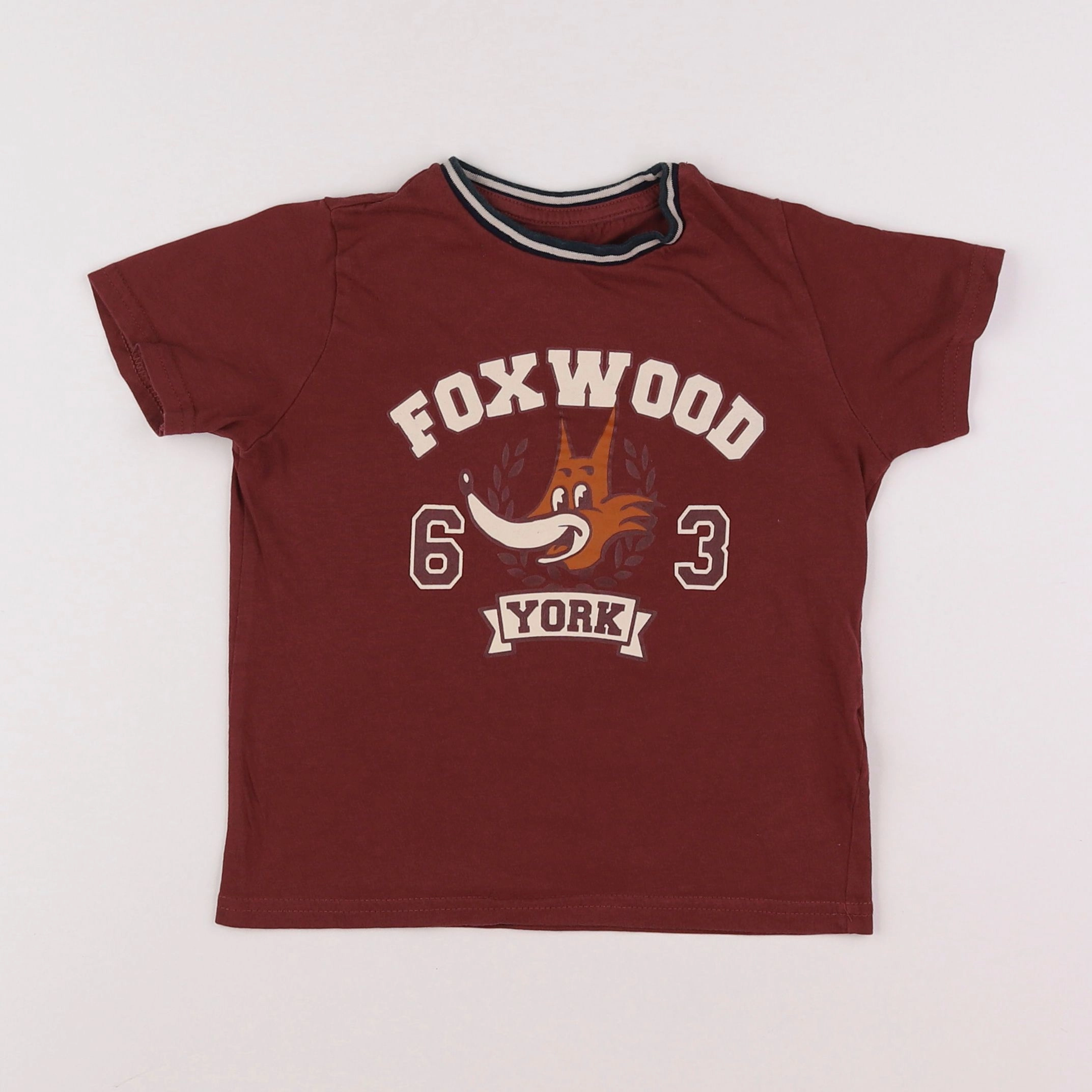 Vertbaudet - tee-shirt marron - 5 ans