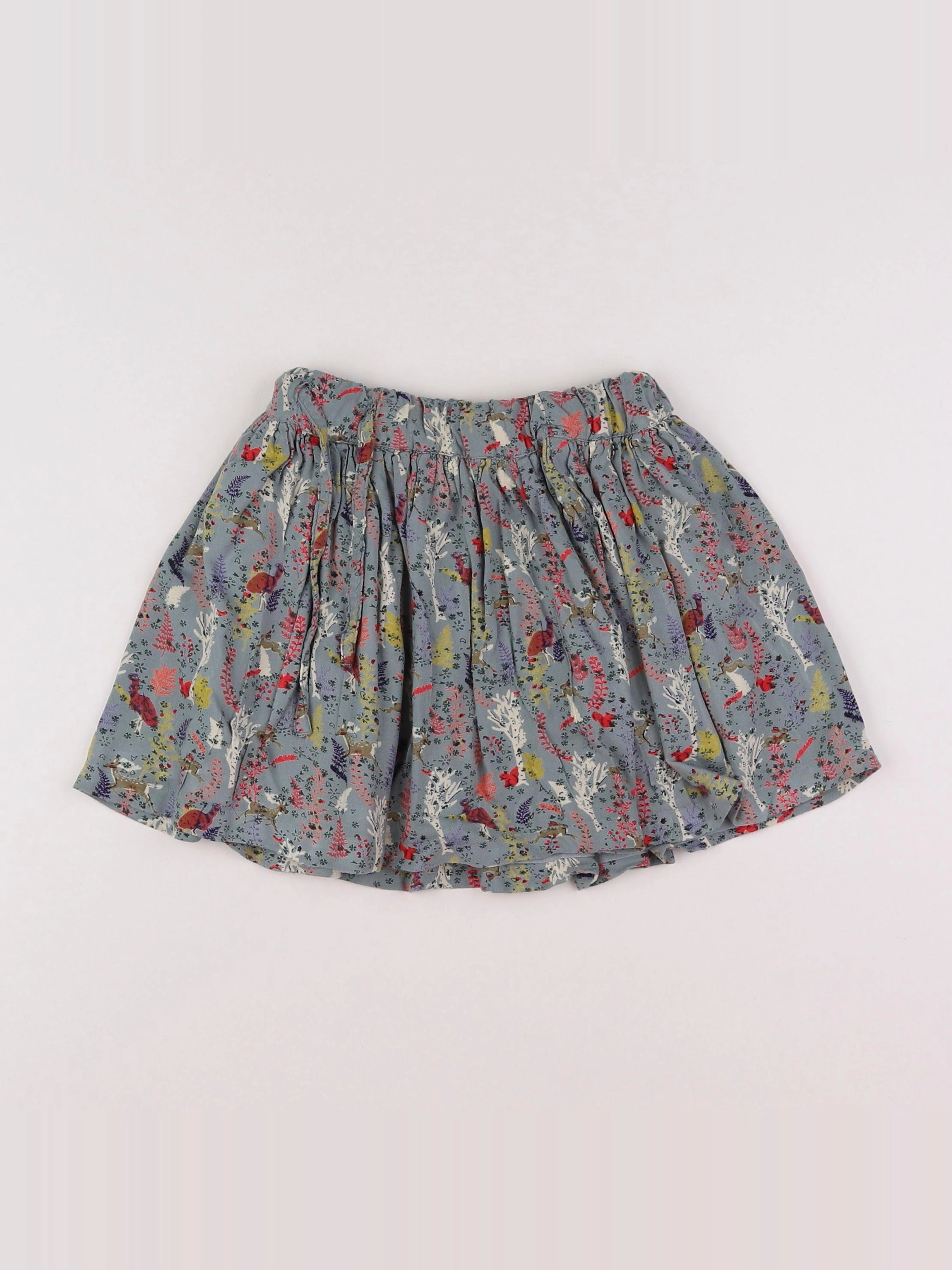 Little Cigogne - jupe bleu - 5 ans