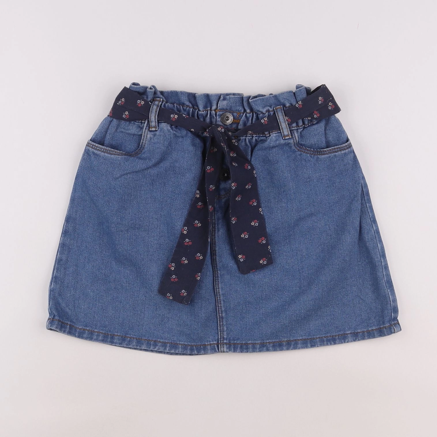 Vertbaudet - jupe bleu - 12 ans