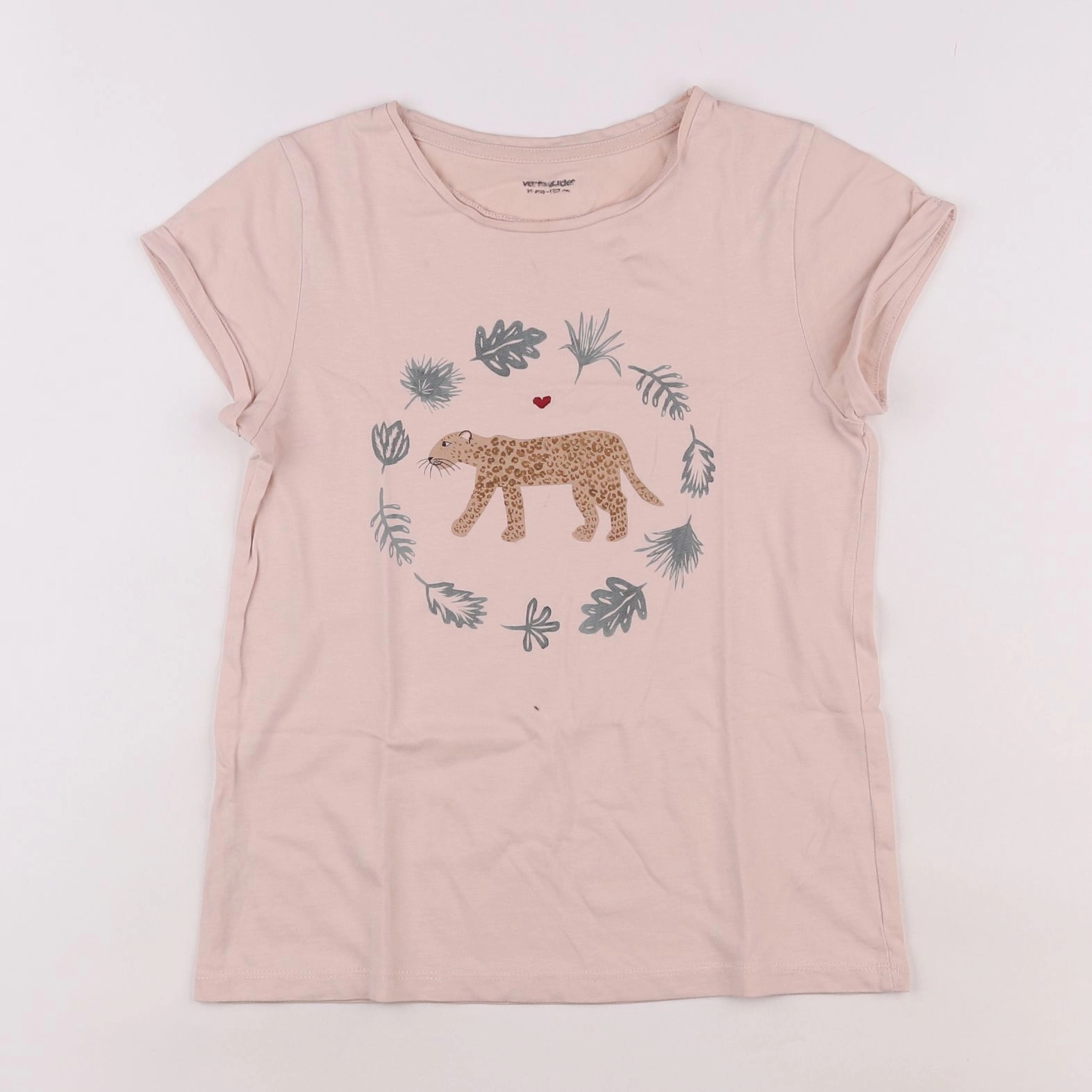 Vertbaudet - tee-shirt rose - 14 ans