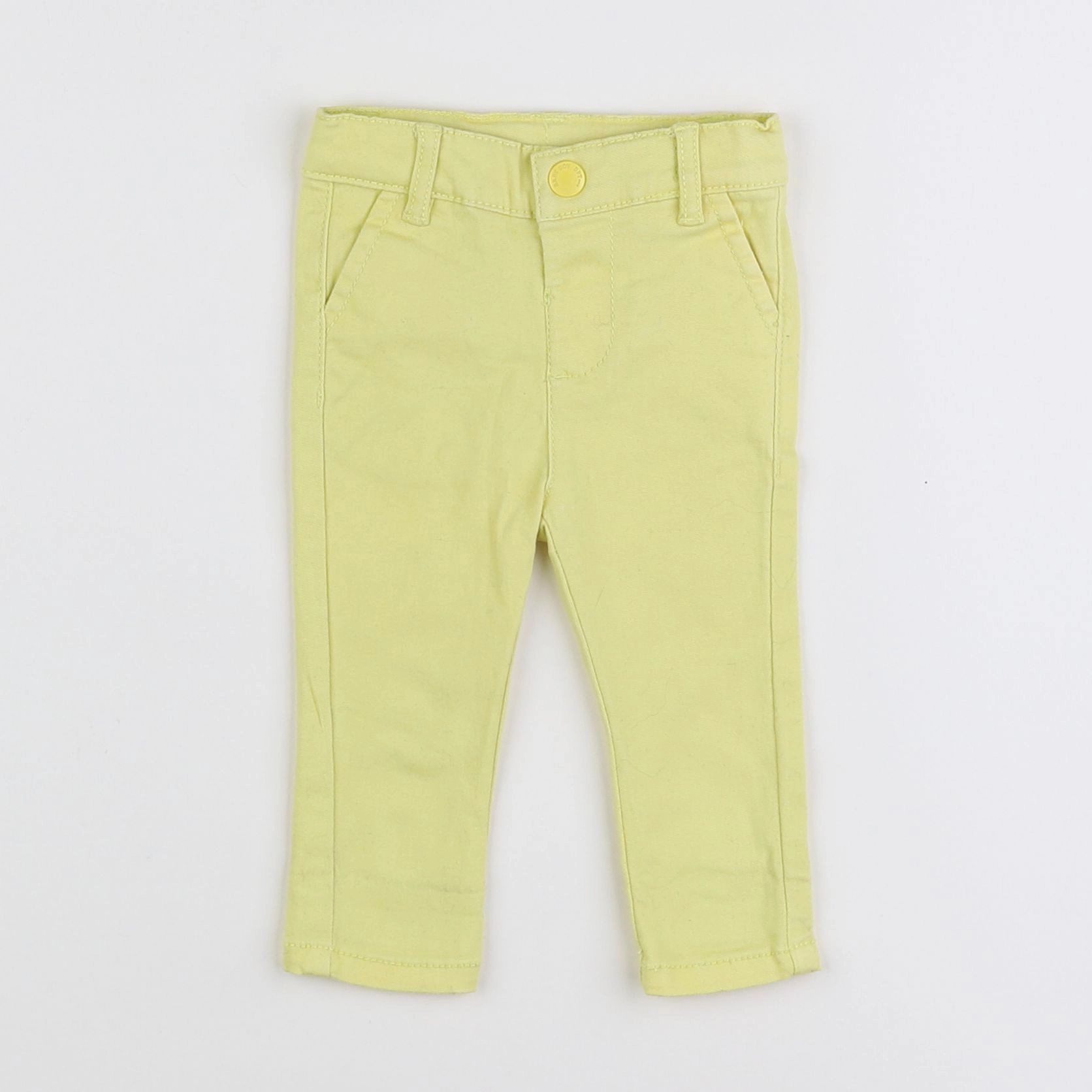 Tape à l'oeil - pantalon jaune - 3 mois