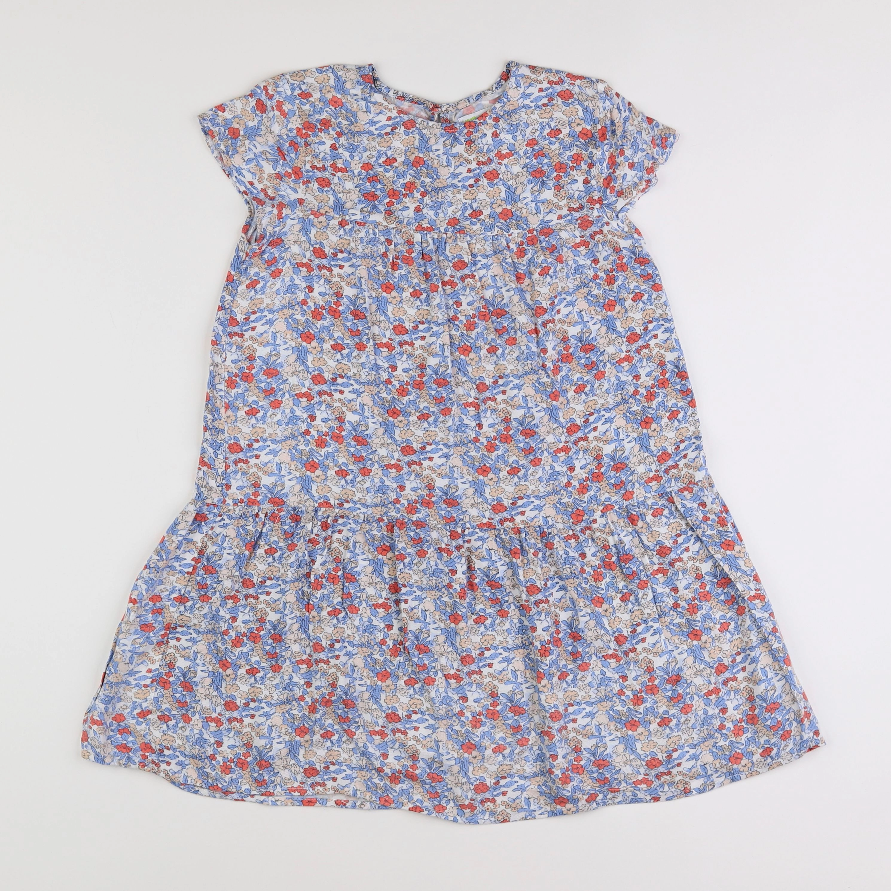 Vertbaudet - robe bleu - 10 ans