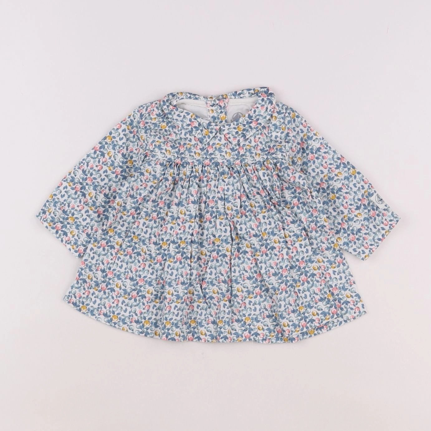 Petit Bateau - robe multicolore - 3 mois