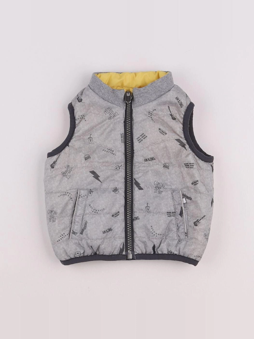 IKKS - doudoune gris - 6 mois