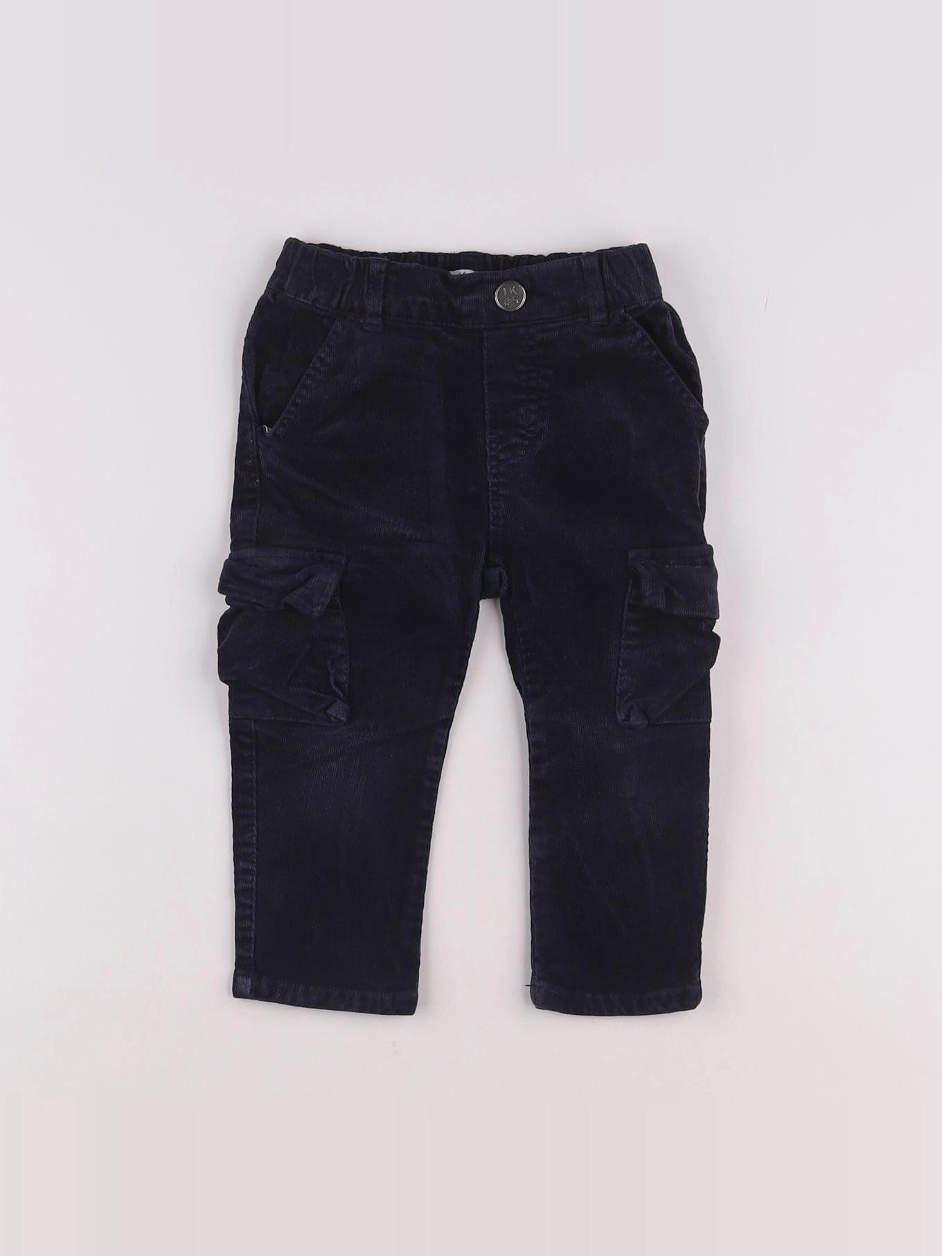 IKKS - pantalon bleu - 18 mois