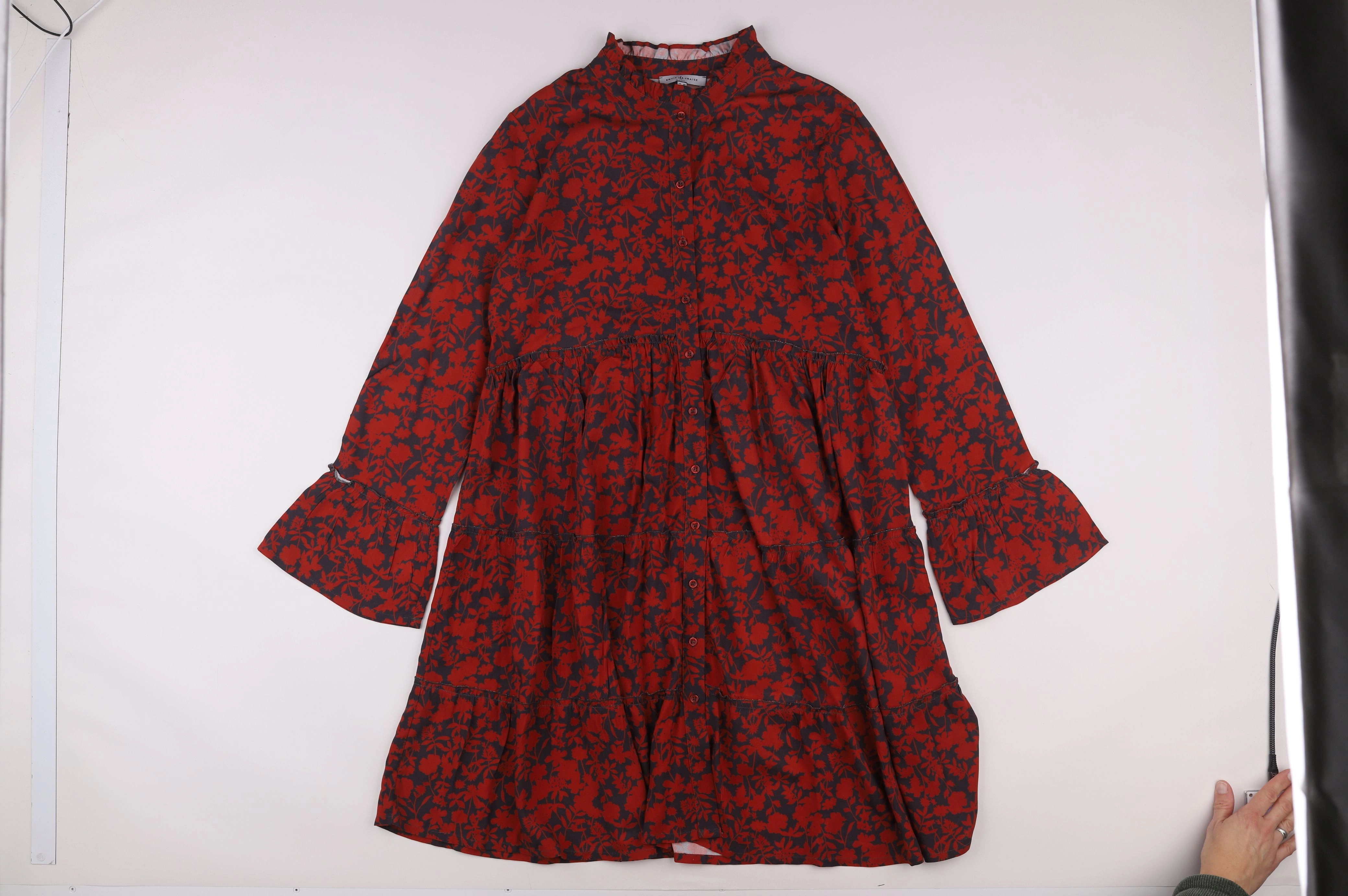 Envie de fraise - robe grossesse rouge - 36
