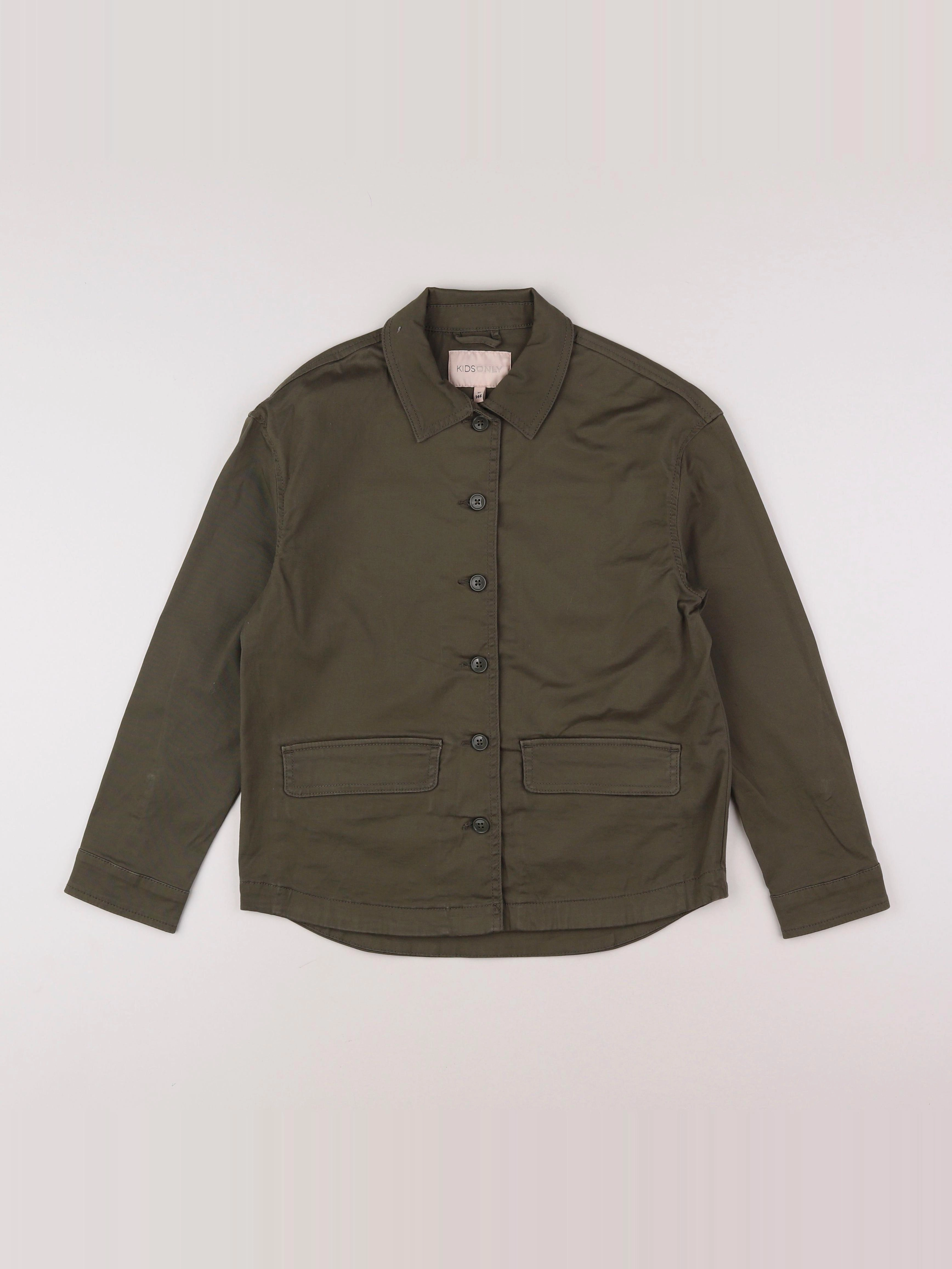 Kids Only - veste imprimé au dos vert - 11 ans