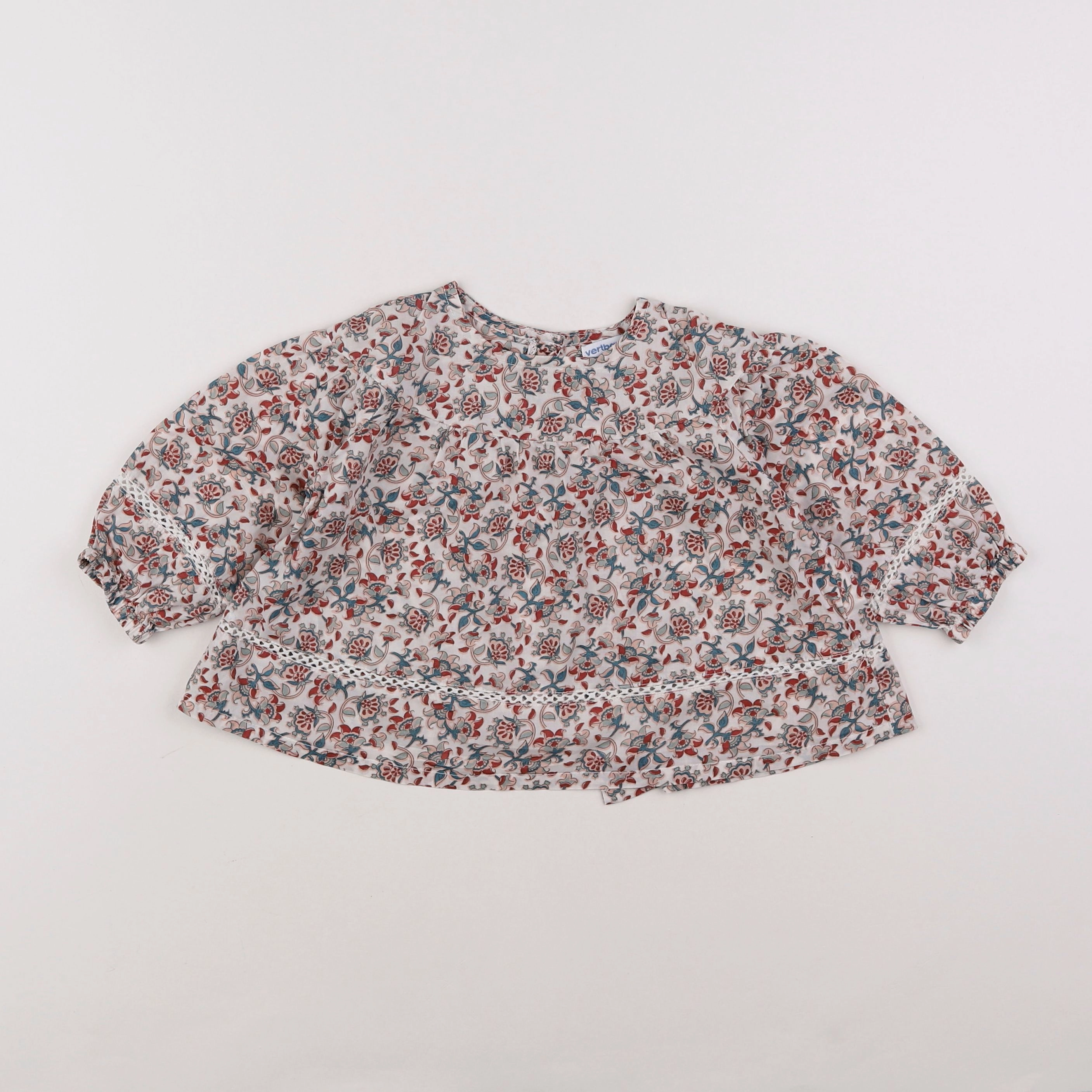Vertbaudet - blouse multicolore - 18 mois