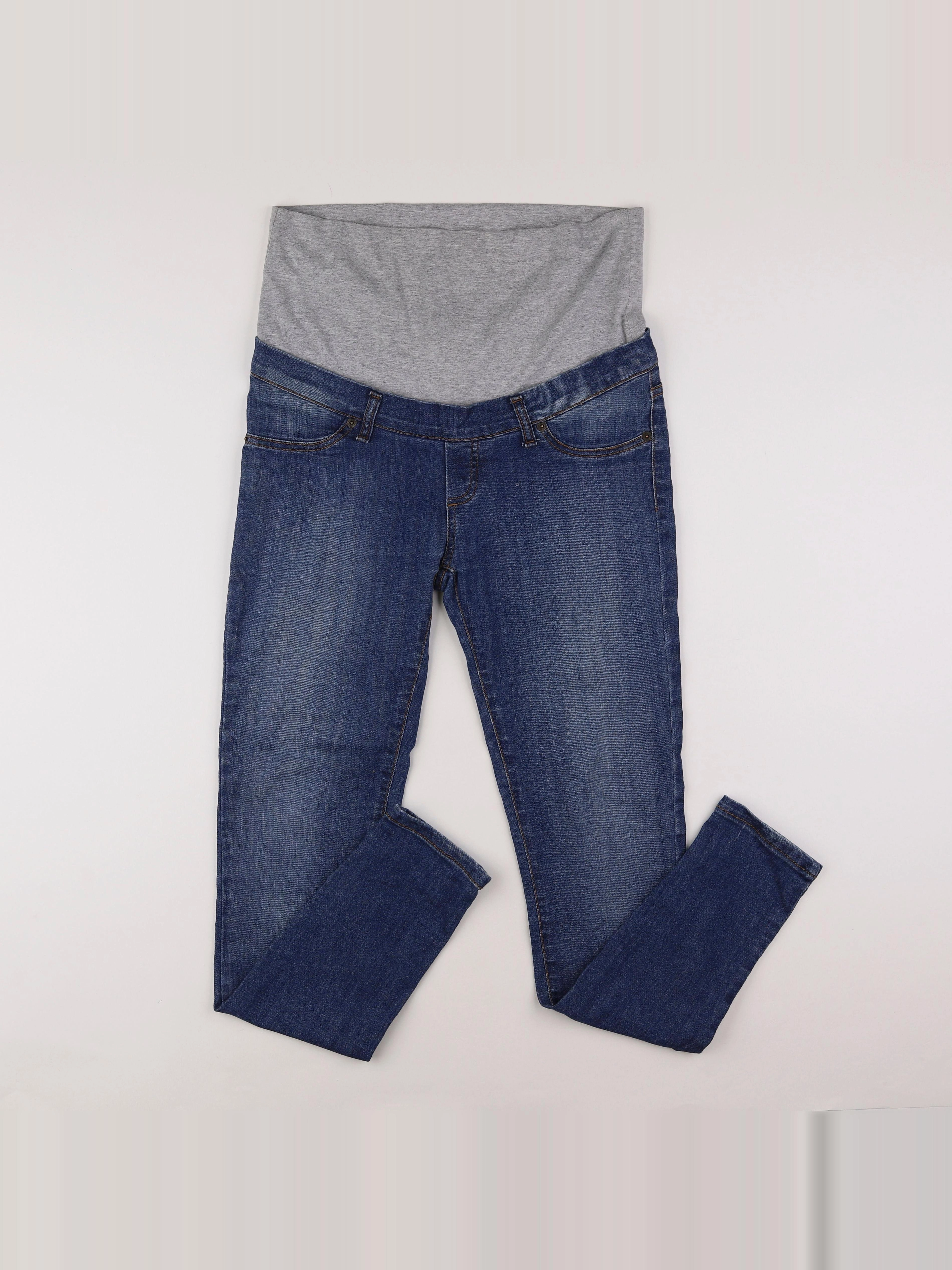 Envie de fraise - jean grossesse bleu - 38