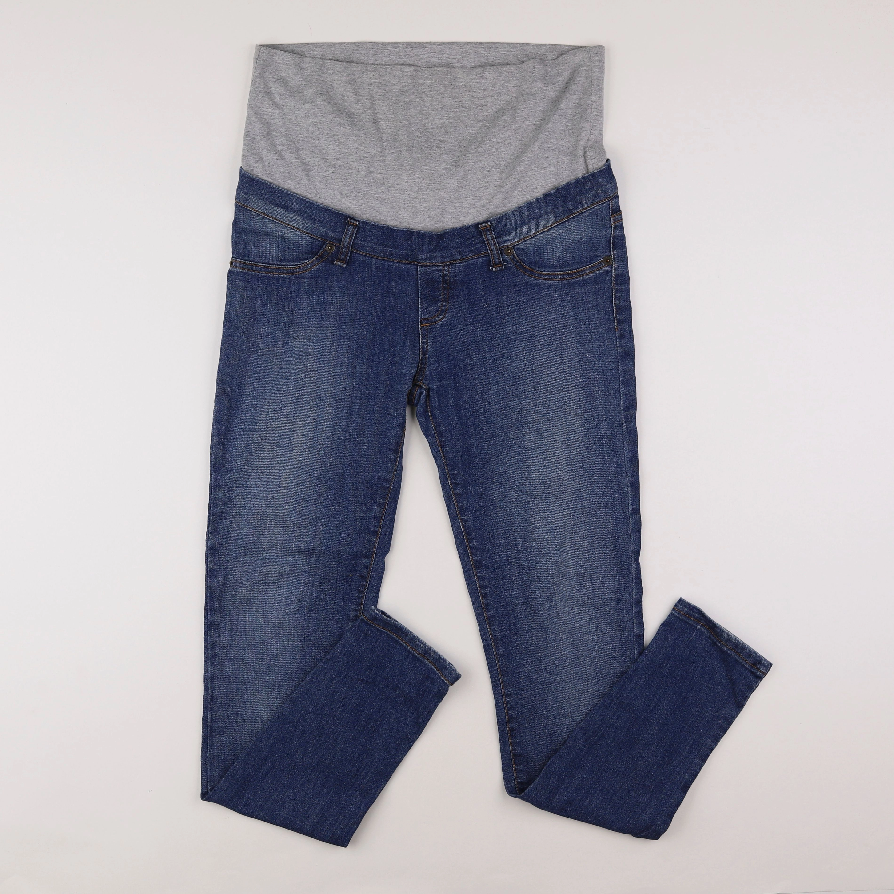Envie de fraise - jean grossesse bleu - 38