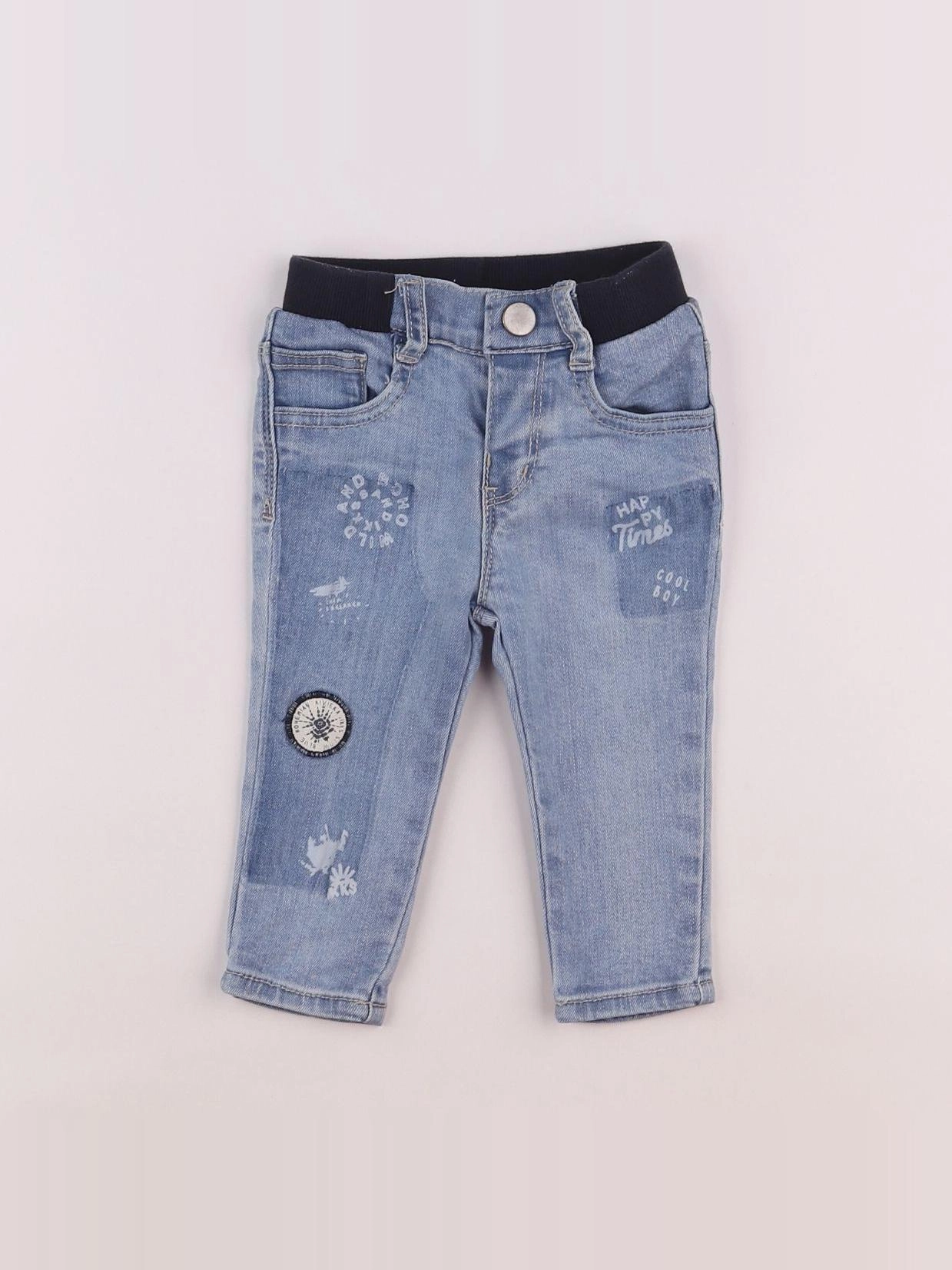 IKKS - jean bleu - 6 mois