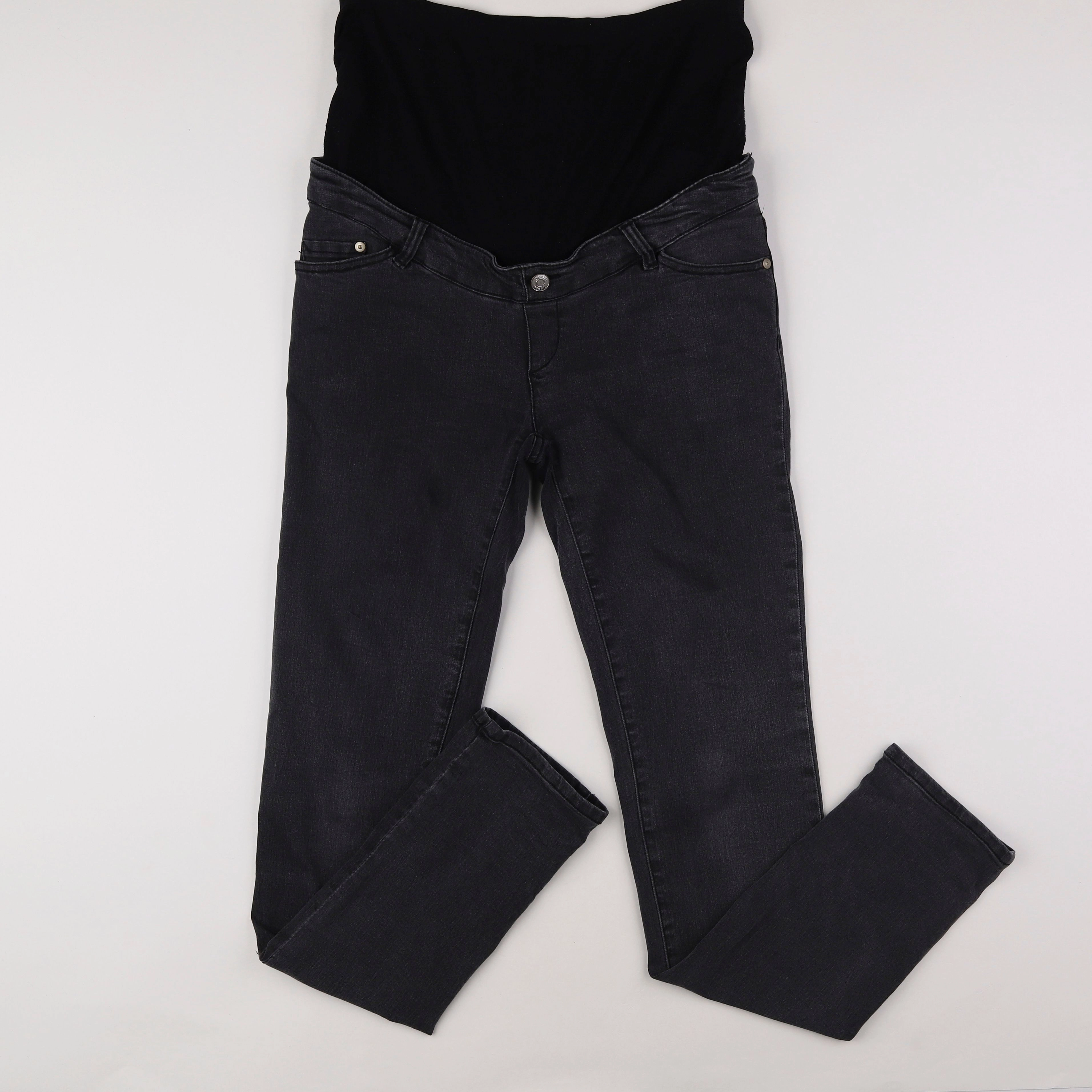 H&M - jean grossesse gris - 38 à 40