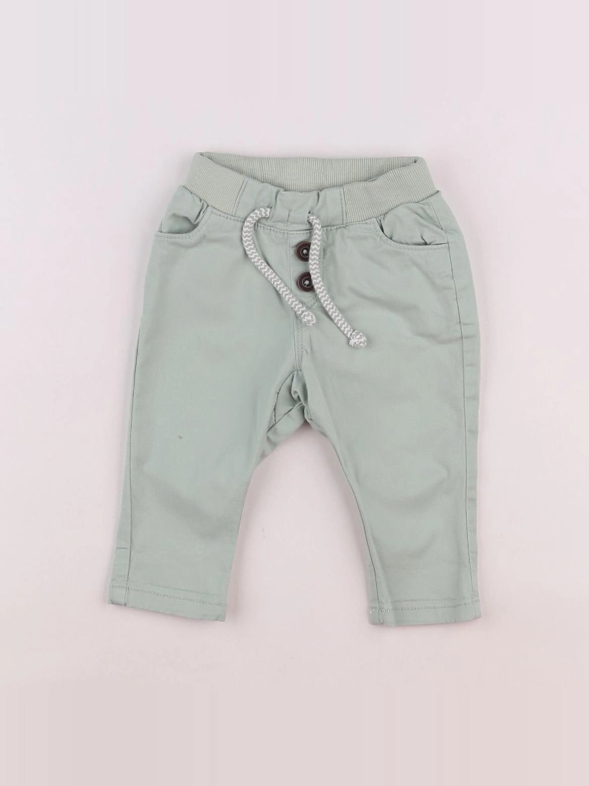 Tape à l'oeil - pantalon vert - 6 mois