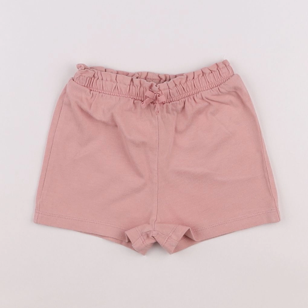 H&M - short rose - 18 mois à 2 ans