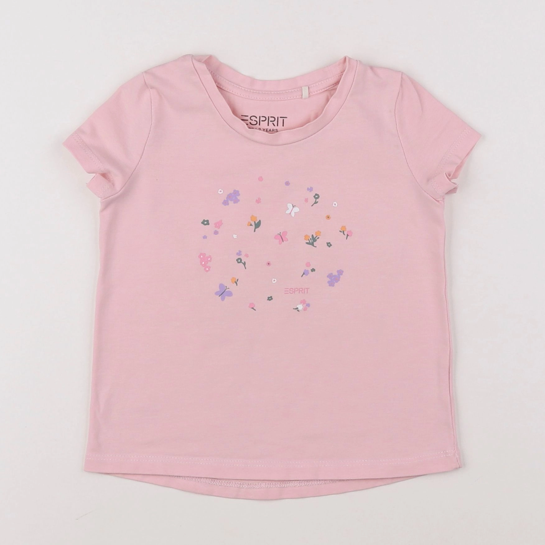 Esprit - tee-shirt rose - 2 ans