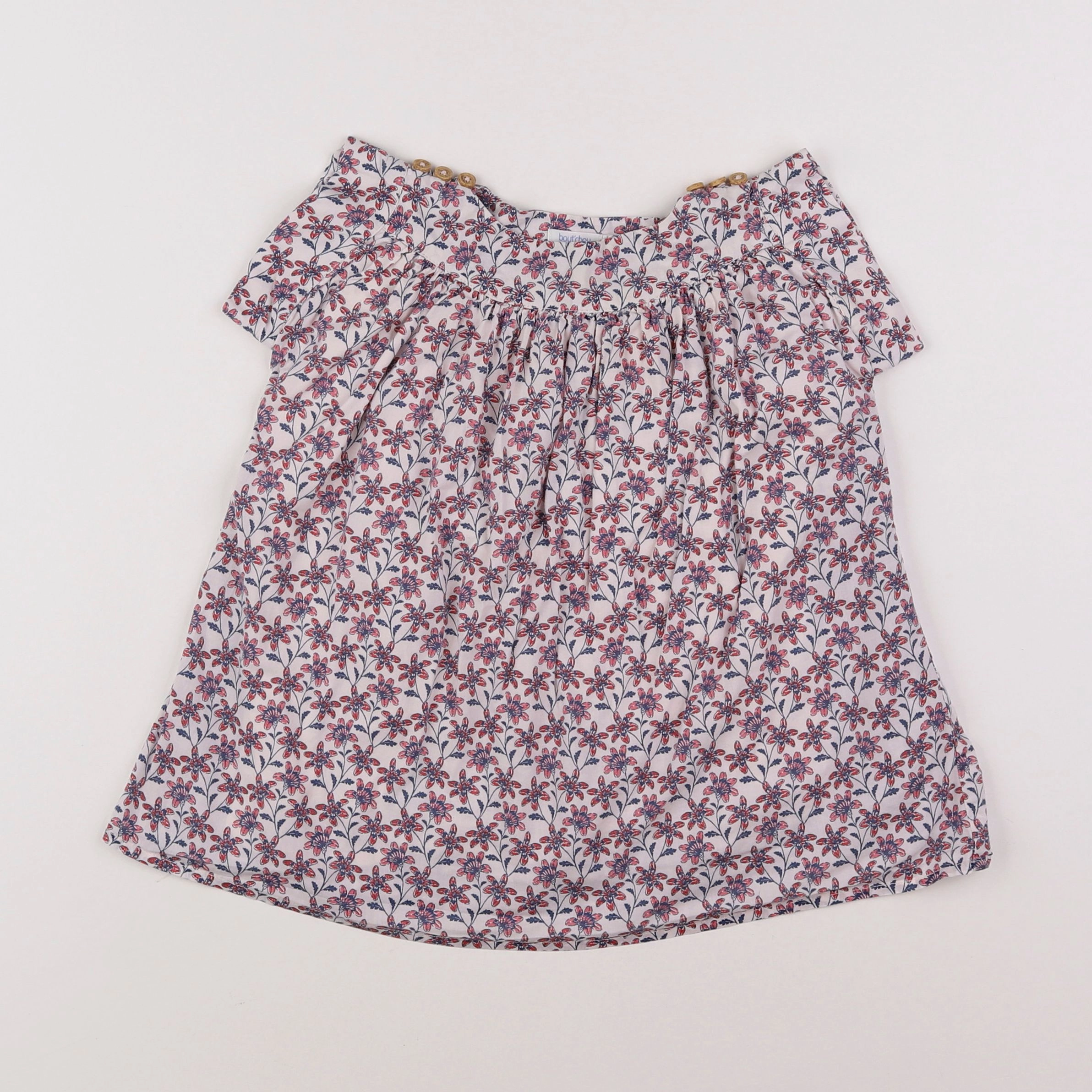Boutchou - robe multicolore - 12 mois