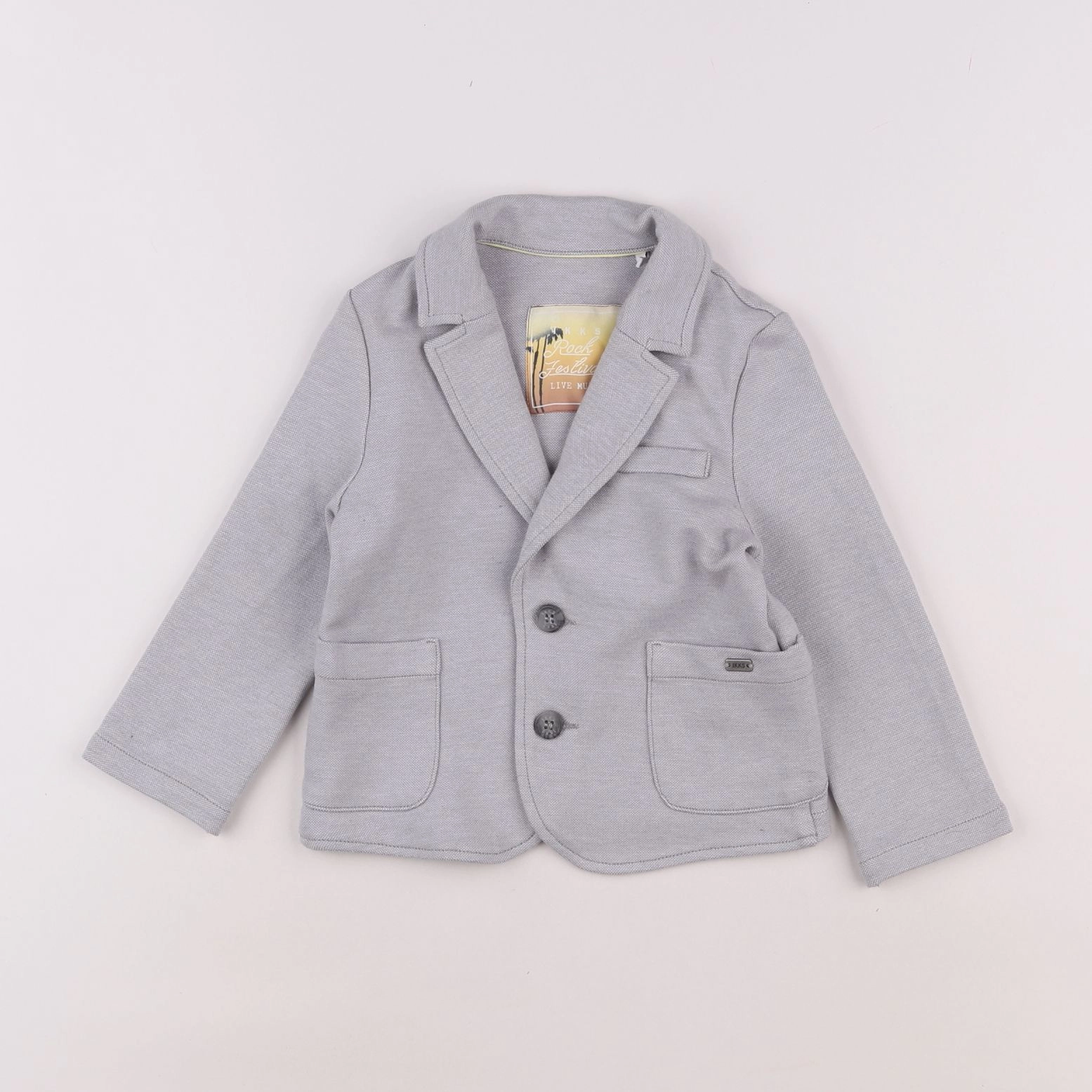 IKKS - veste gris - 2 ans