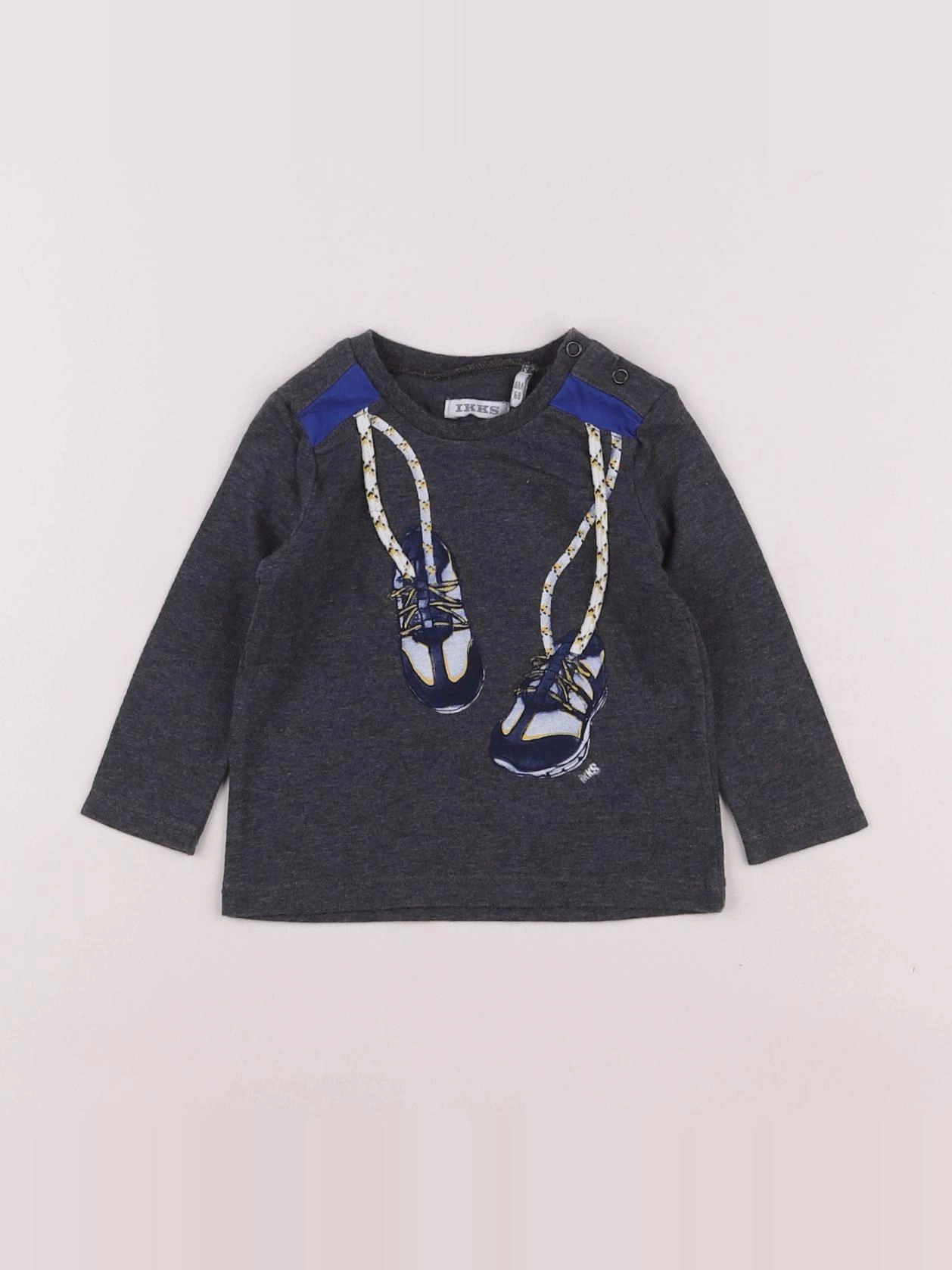 IKKS - tee-shirt gris - 6 mois