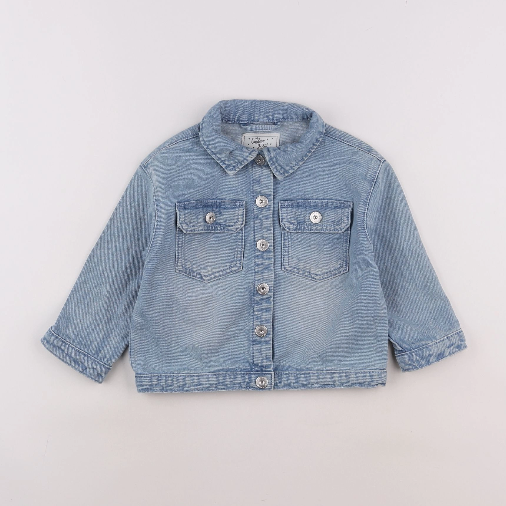 Vertbaudet - veste bleu - 2 ans