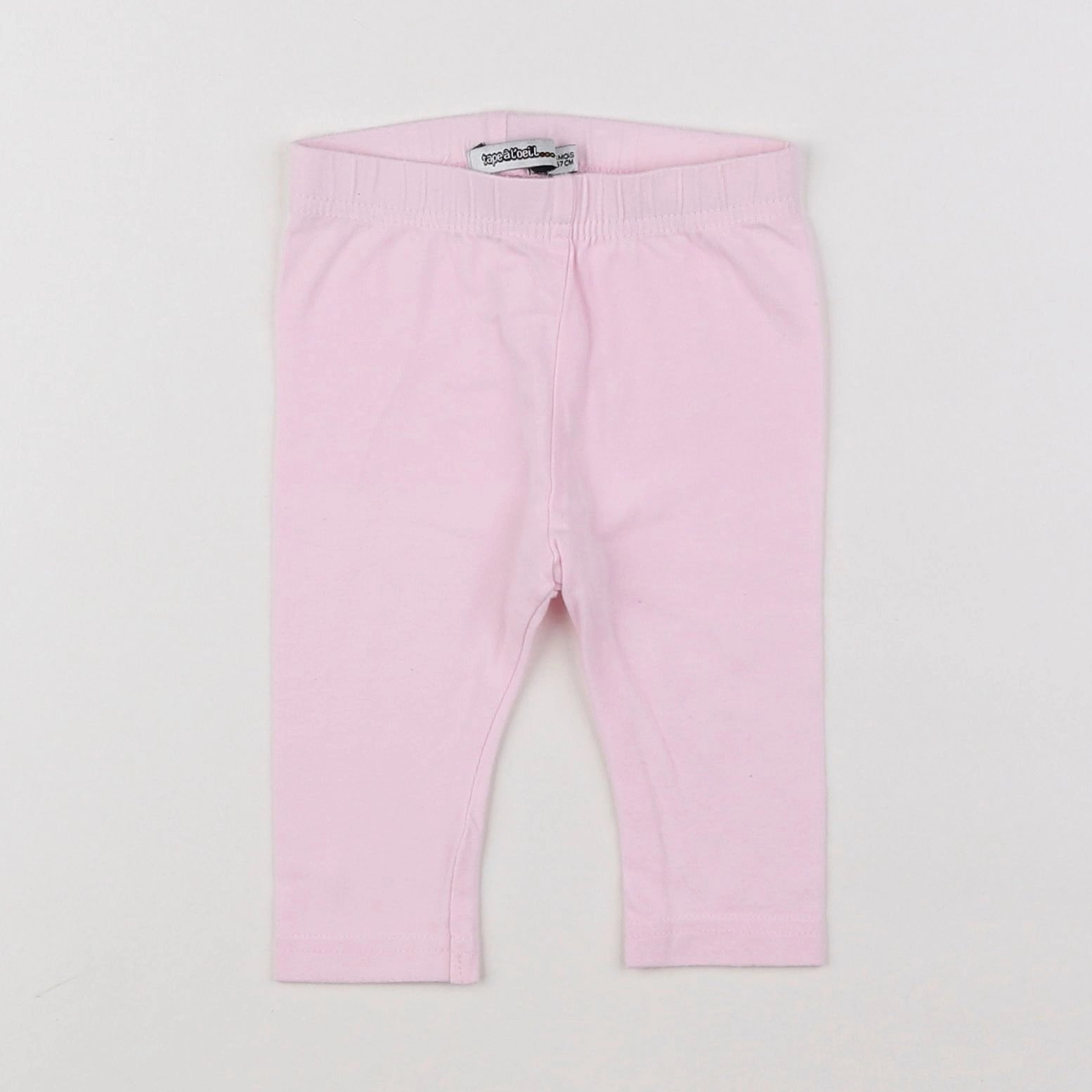 Tape à l'oeil - legging rose - 6 mois