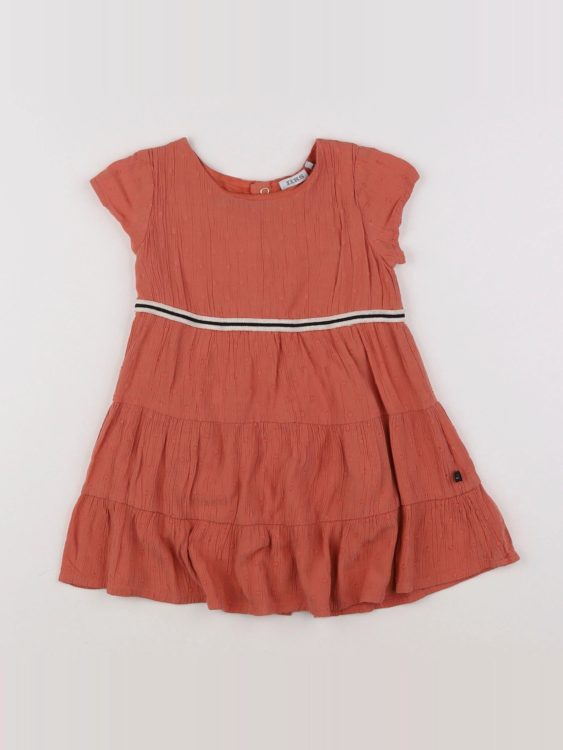 IKKS - robe marron - 18 mois