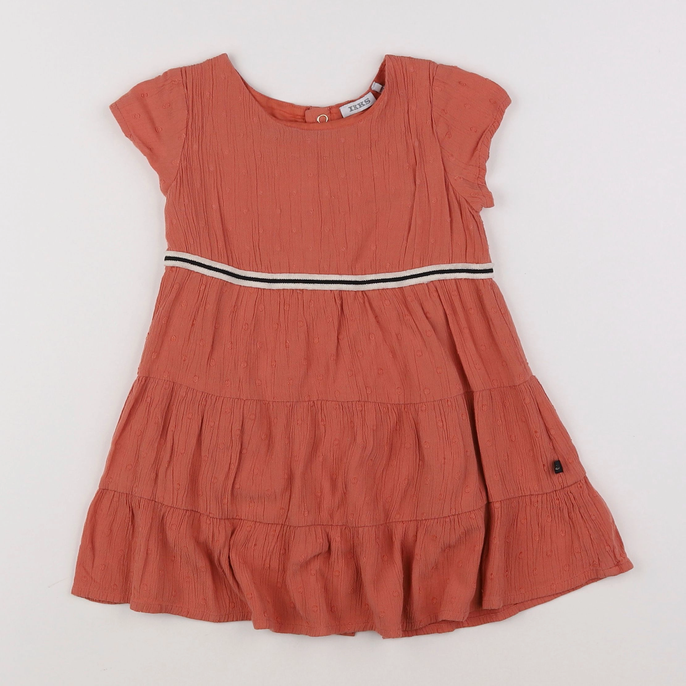 IKKS - robe marron - 18 mois
