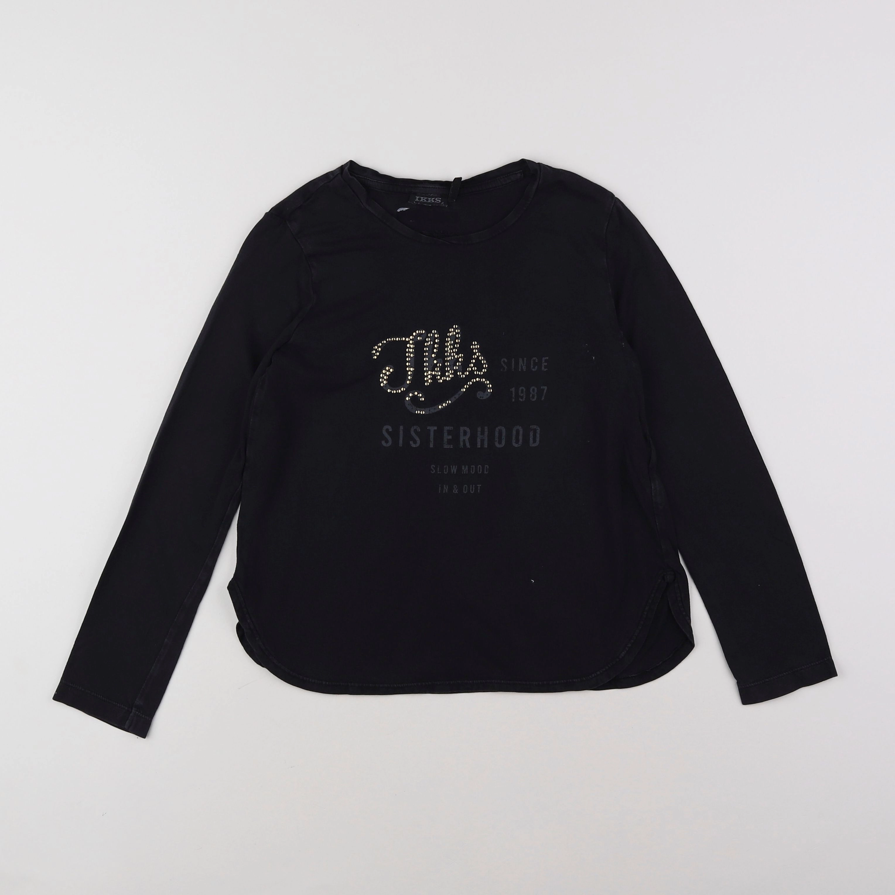 IKKS - tee-shirt noir - 8 ans