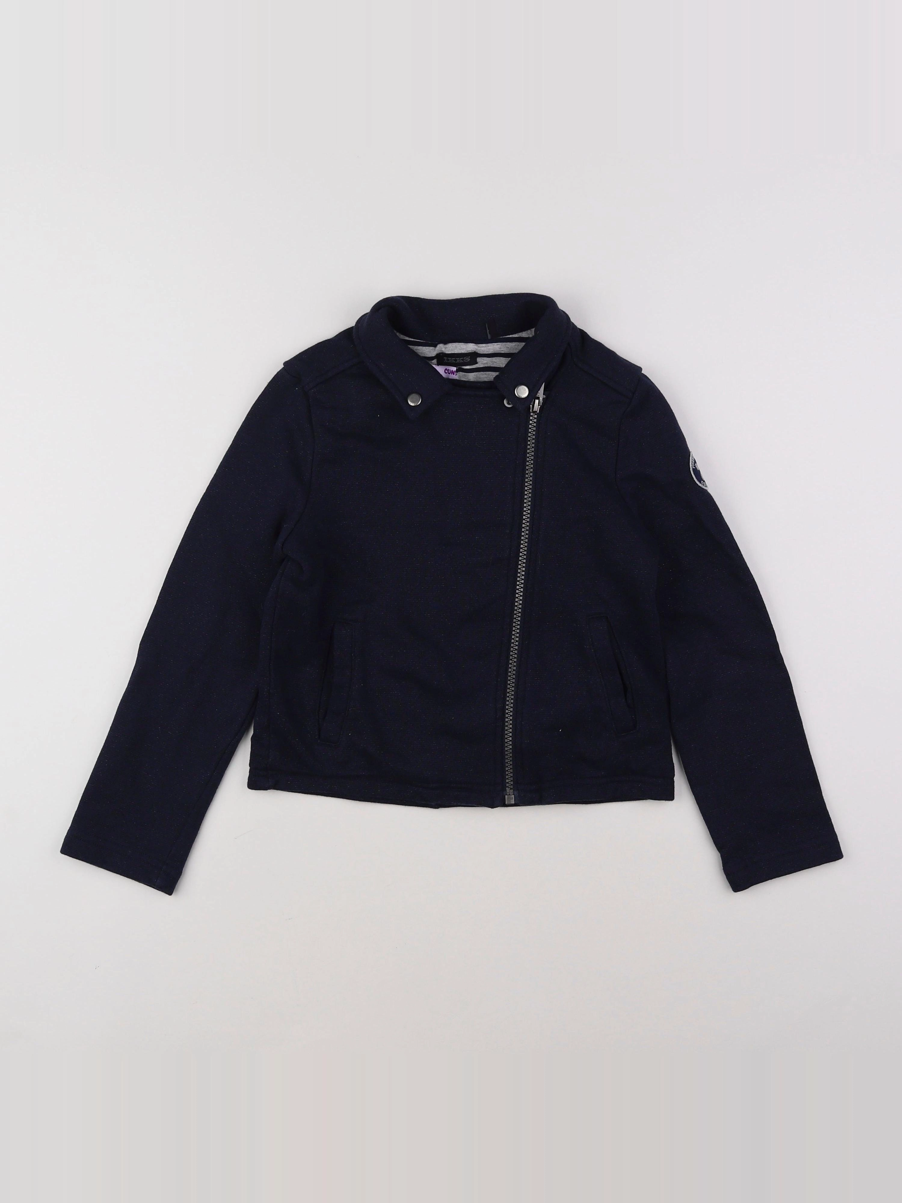 IKKS - veste bleu - 8 ans
