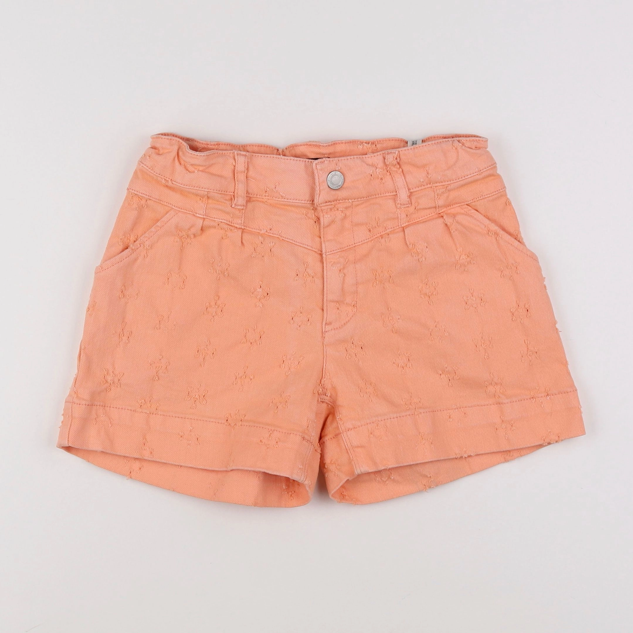 IKKS - short orange - 10 ans