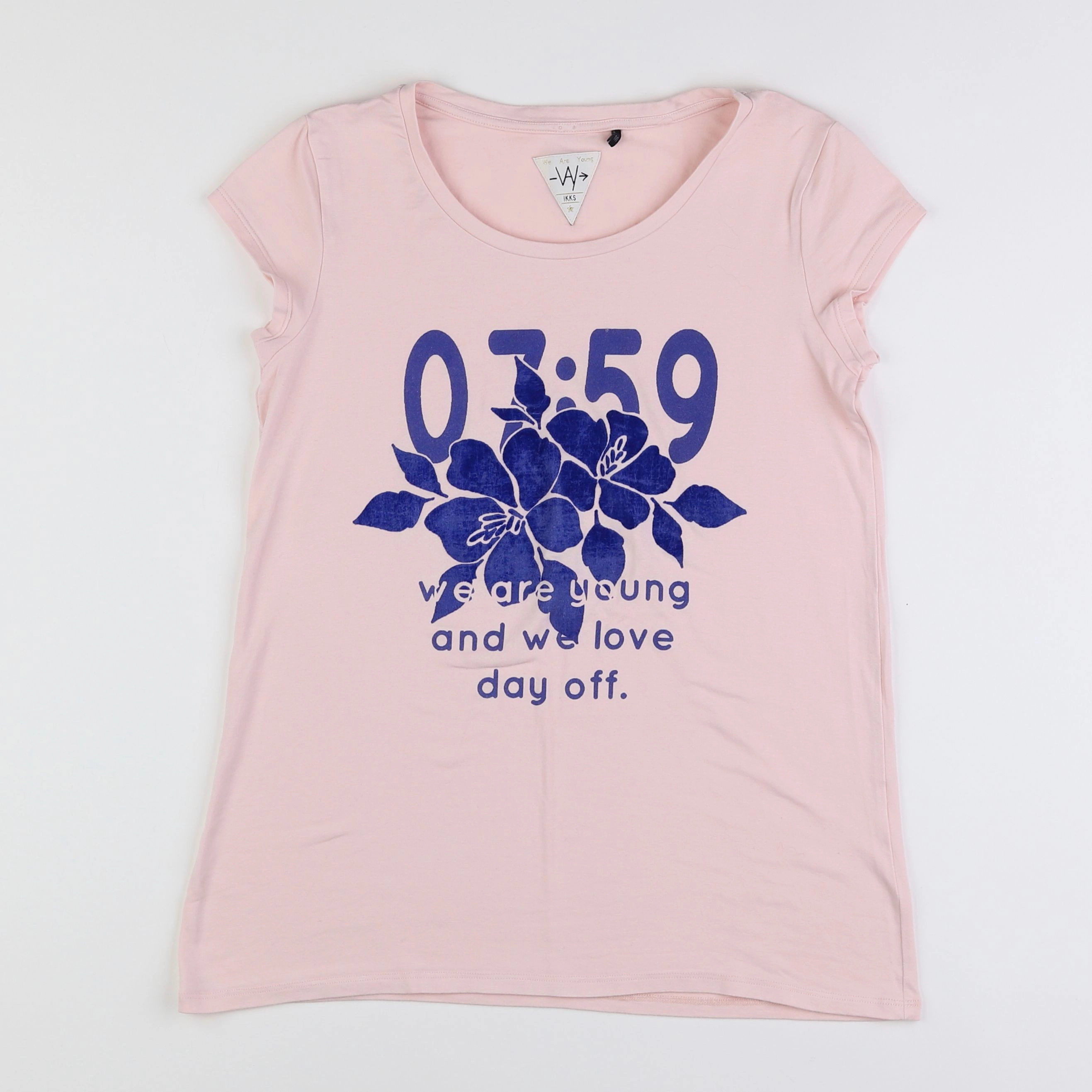 IKKS - tee-shirt rose - 16 ans