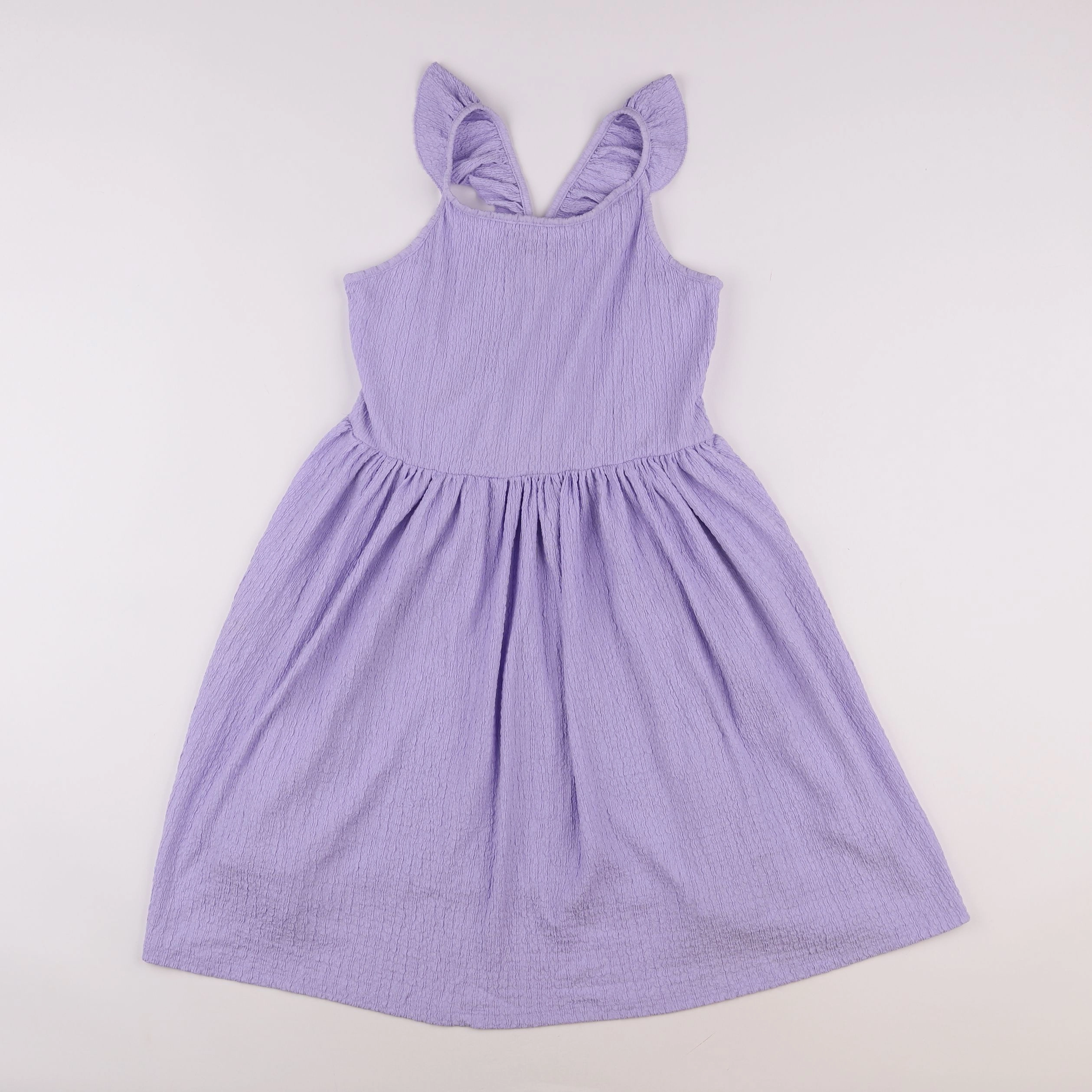 H&M - robe violet - 8/10 ans