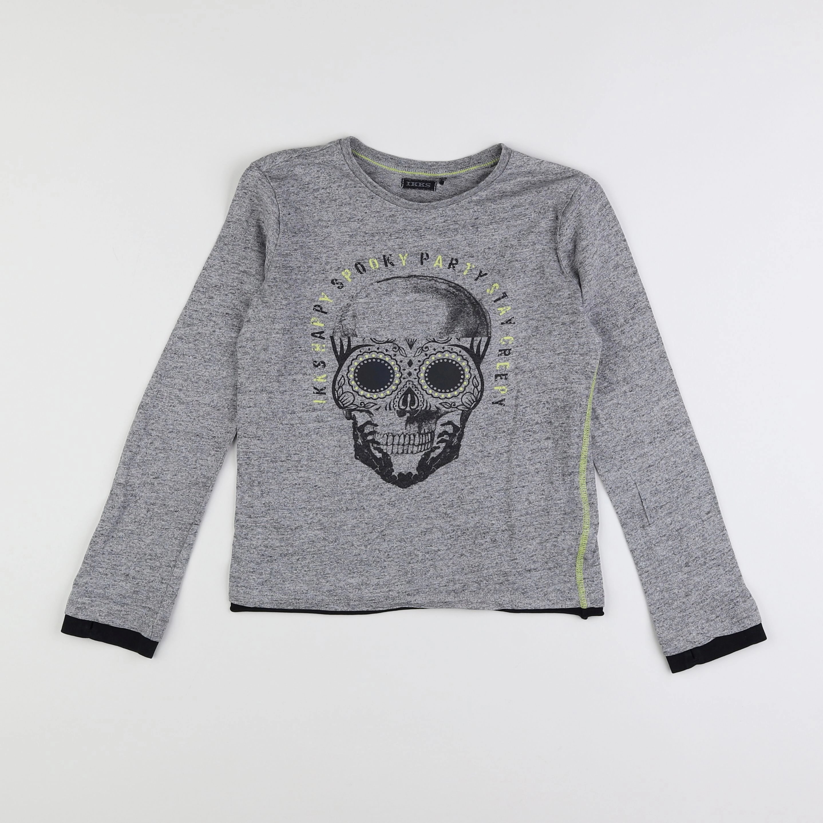 IKKS - tee-shirt gris - 6 ans