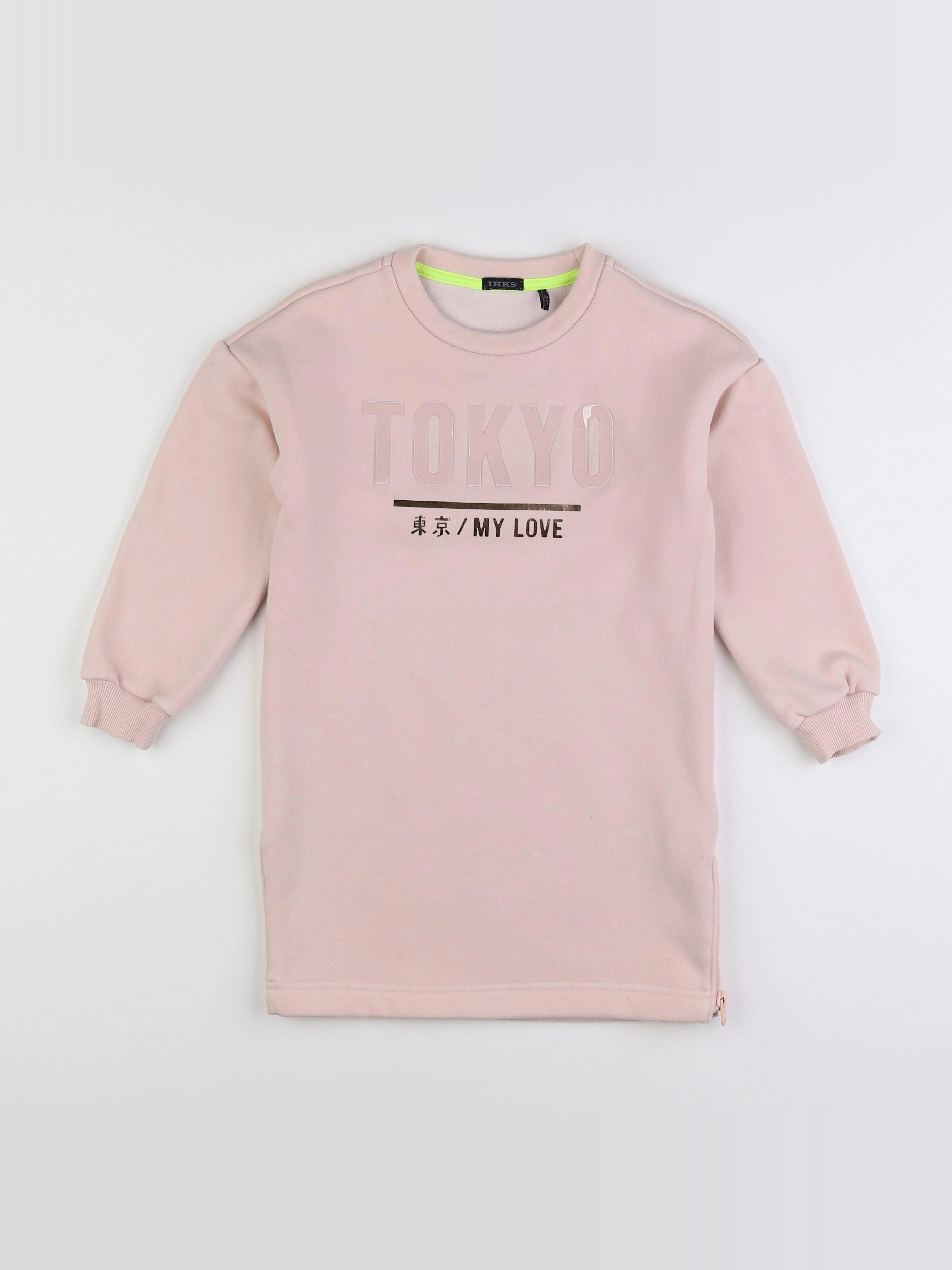 IKKS - robe rose - 6 ans
