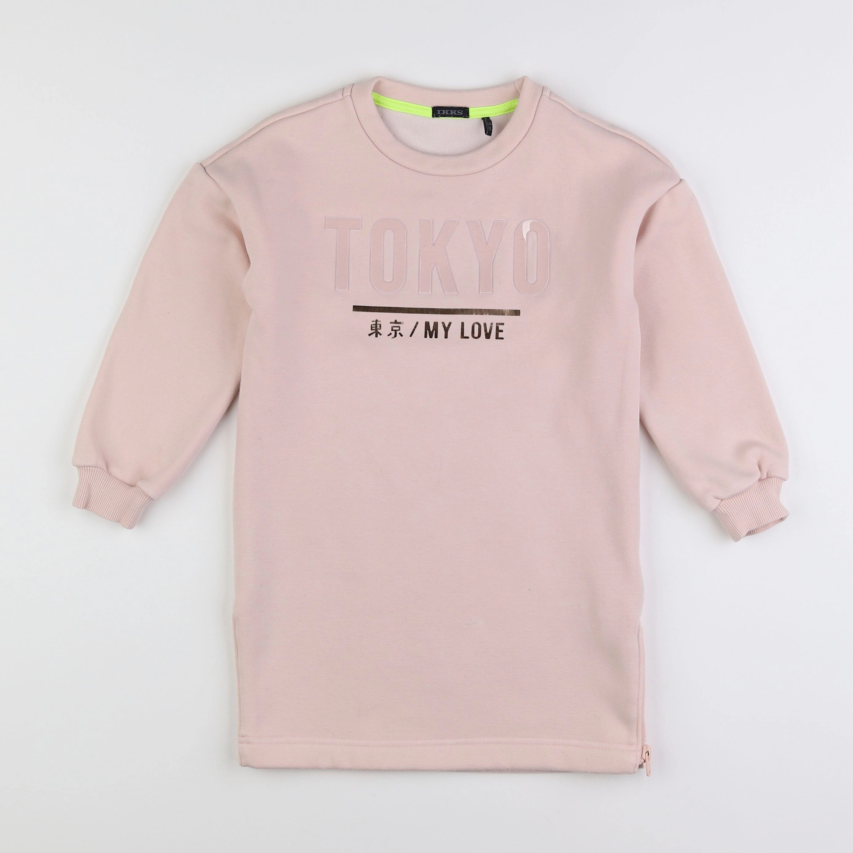 IKKS - robe rose - 6 ans
