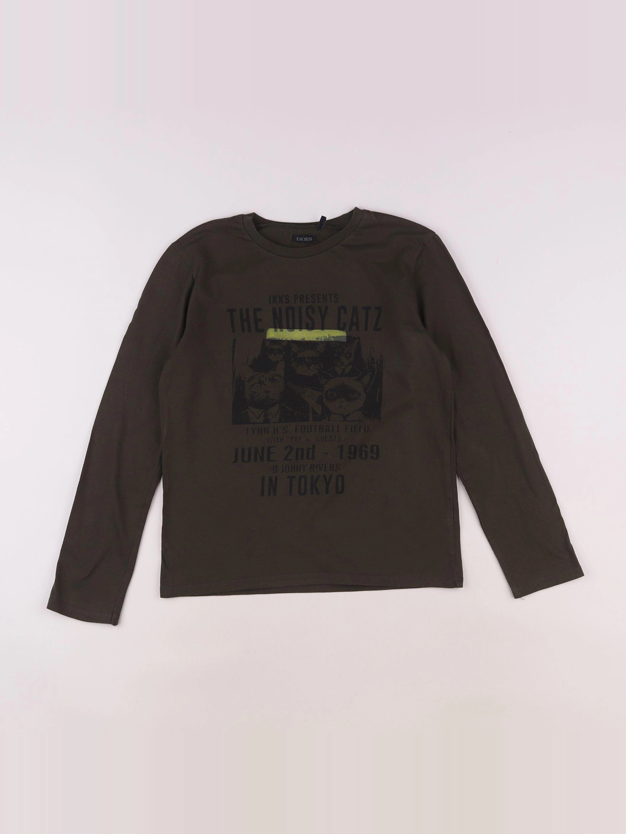 IKKS - tee-shirt vert - 10 ans
