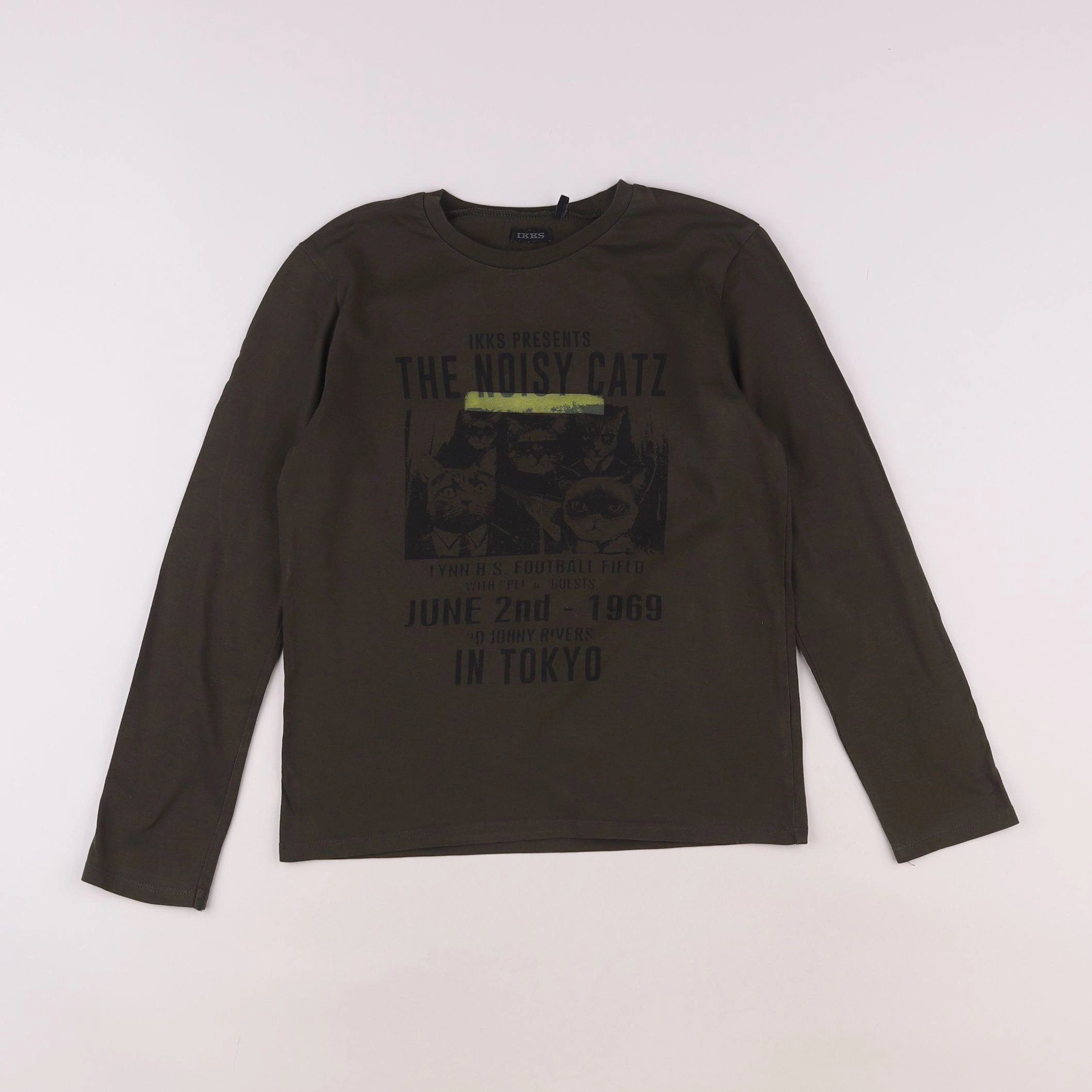 IKKS - tee-shirt vert - 10 ans